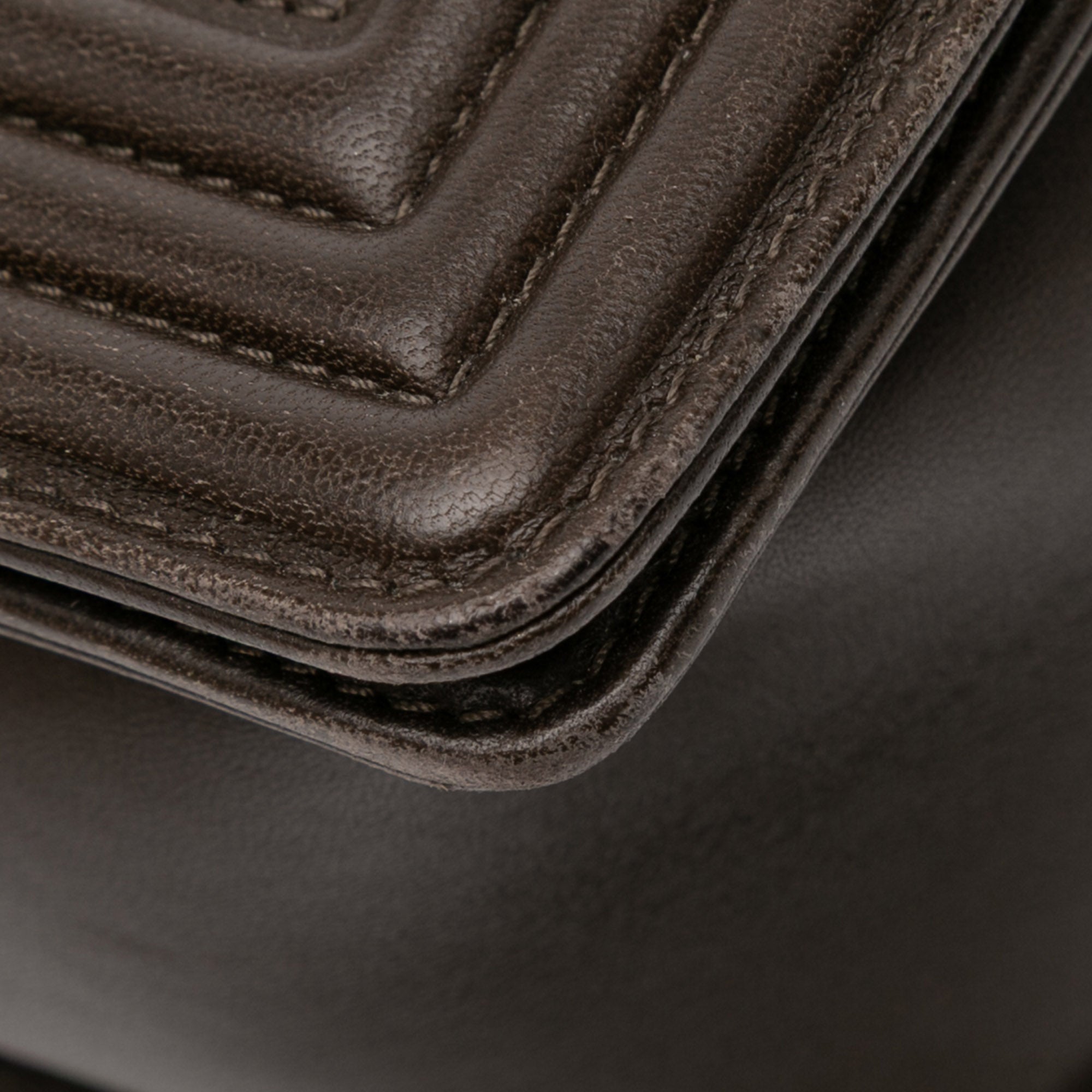 Chanel Large Quilted Lambskin Boy Flap - image 9
