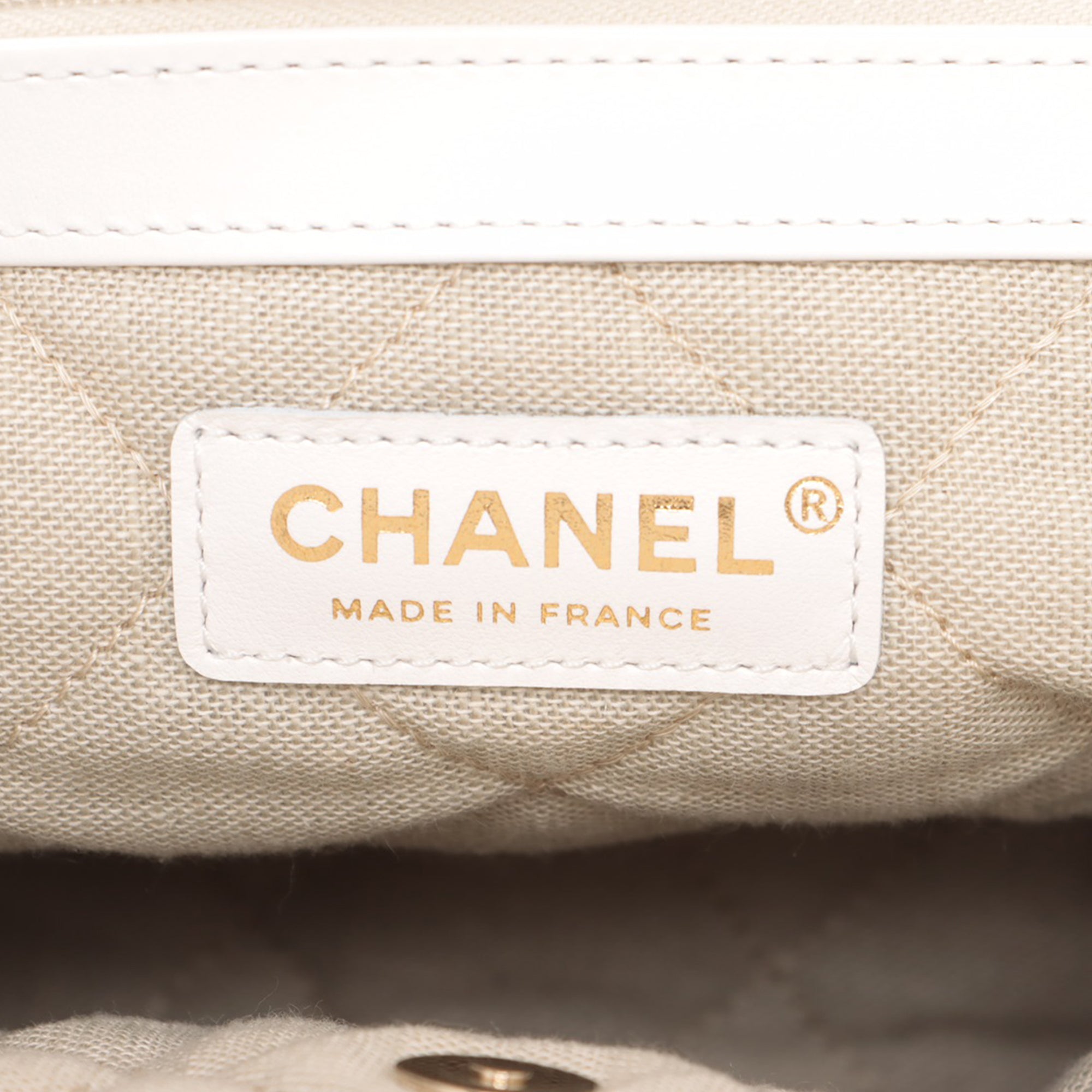 Chanel Small Cotton Crochet Le Panier Shopping Tote - image 5