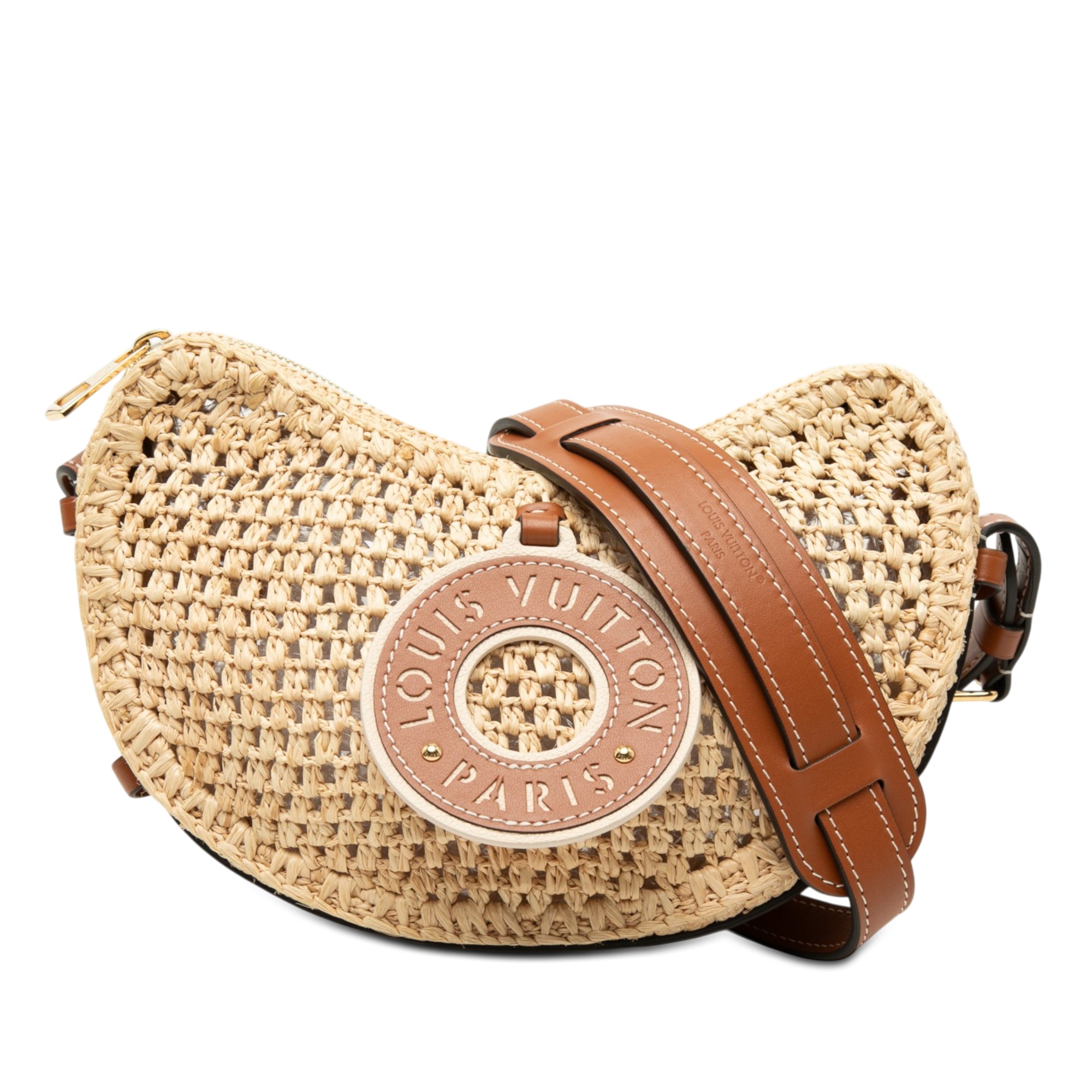 Louis Vuitton Raffia By the Pool Croissant MM - image 1