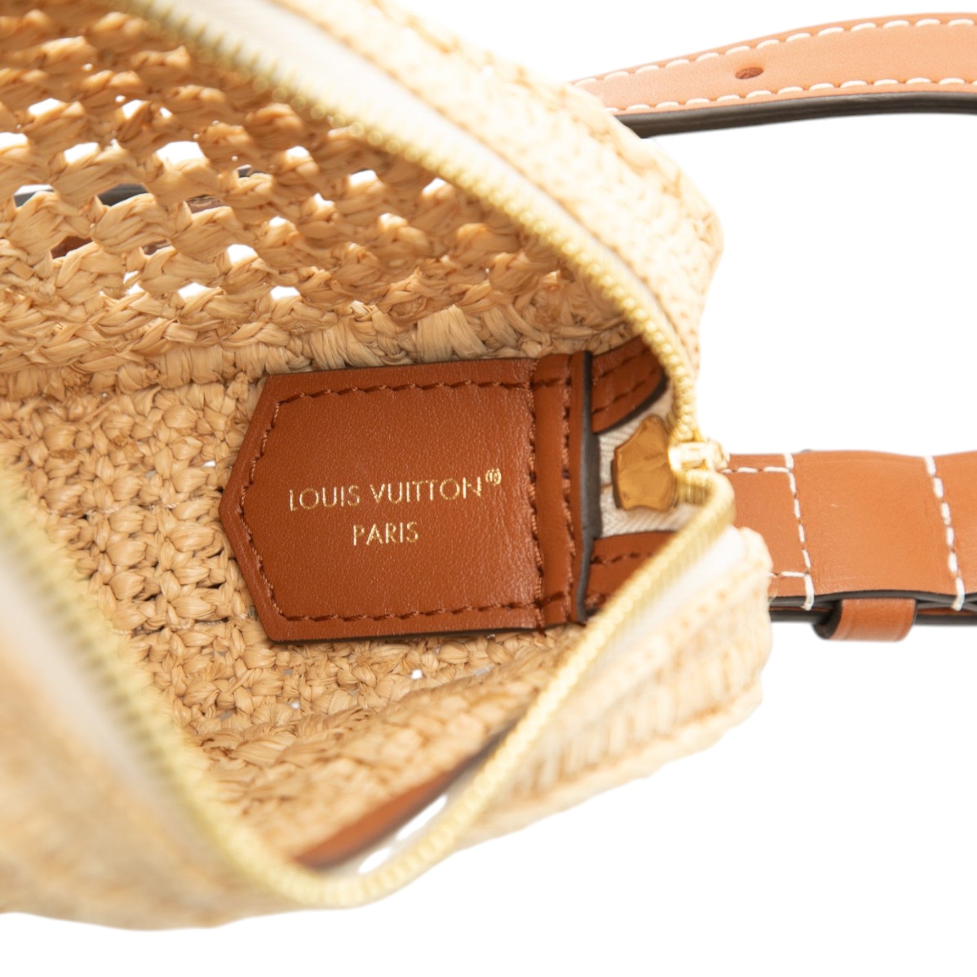 Louis Vuitton Raffia By the Pool Croissant MM - image 5
