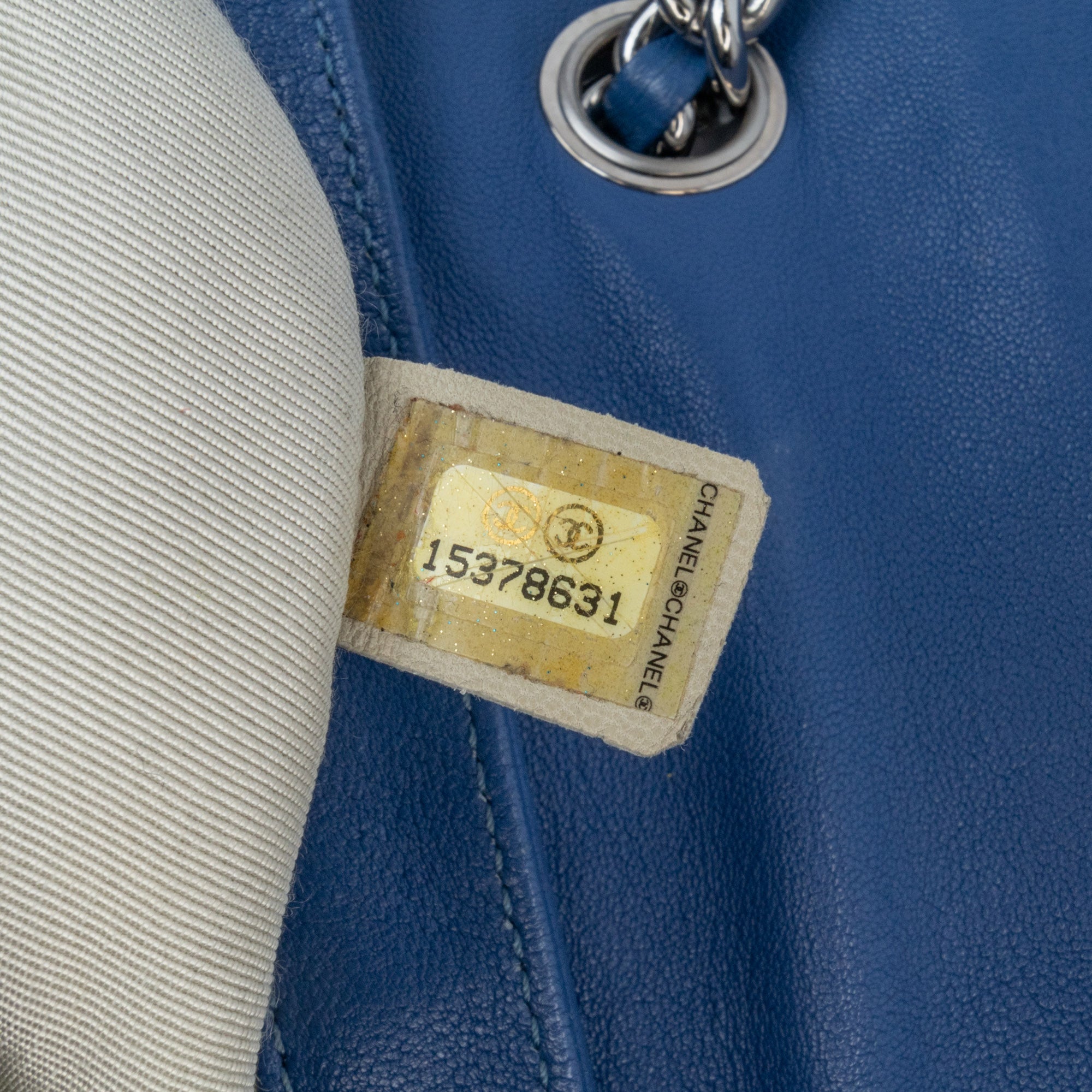 Chanel Mini CC Chain Around Lambskin Flap - image 7