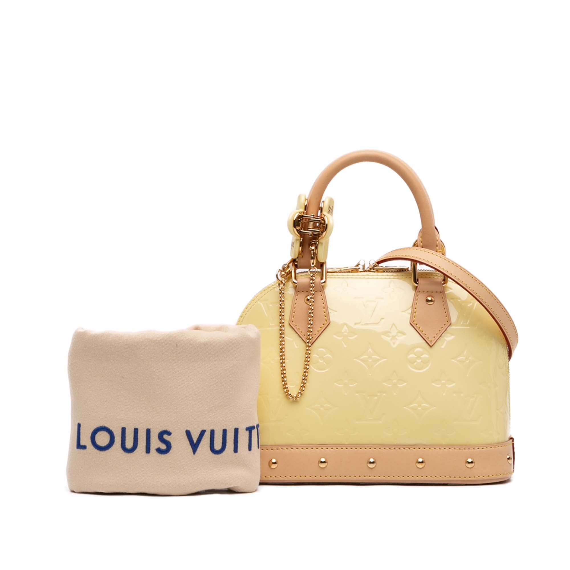 Louis Vuitton Monogram Vernis Hairclip Alma BB - image 8
