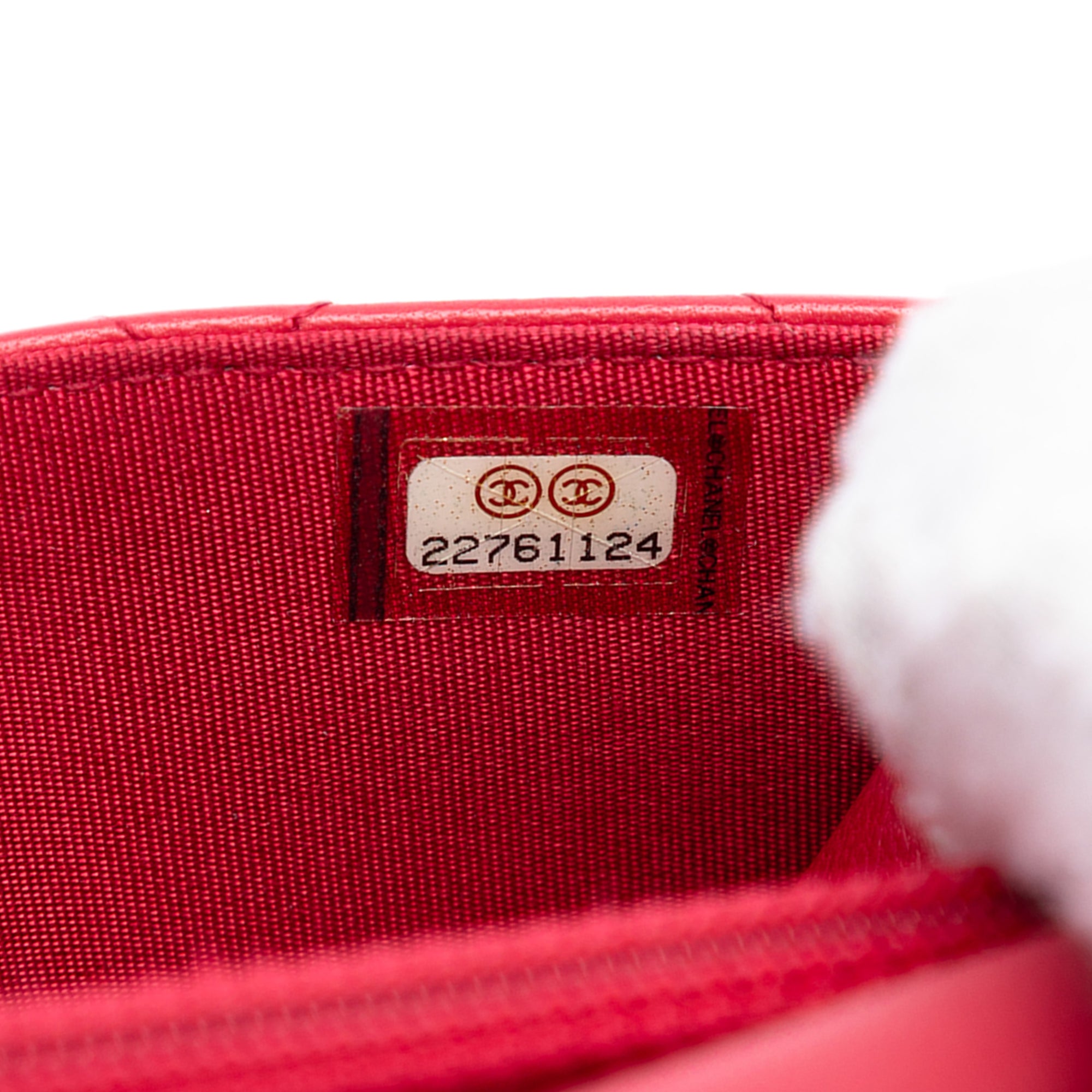 Chanel Quilted Lambskin Boy Wallet On Chain - image 6