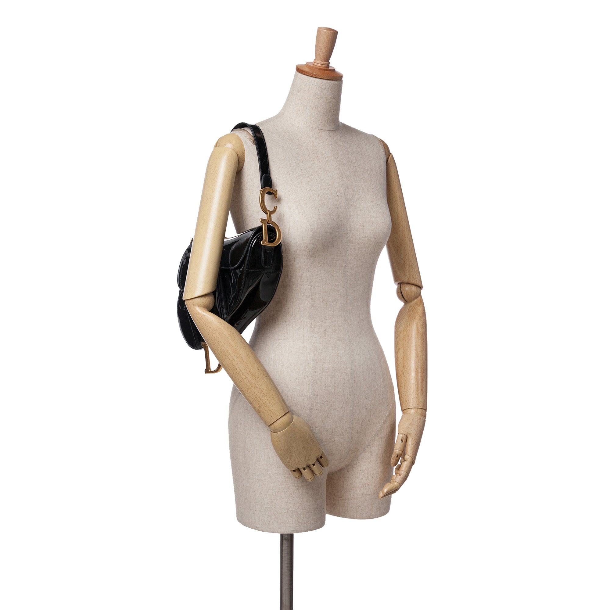 Dior Patent Saddle Bag - image 11
