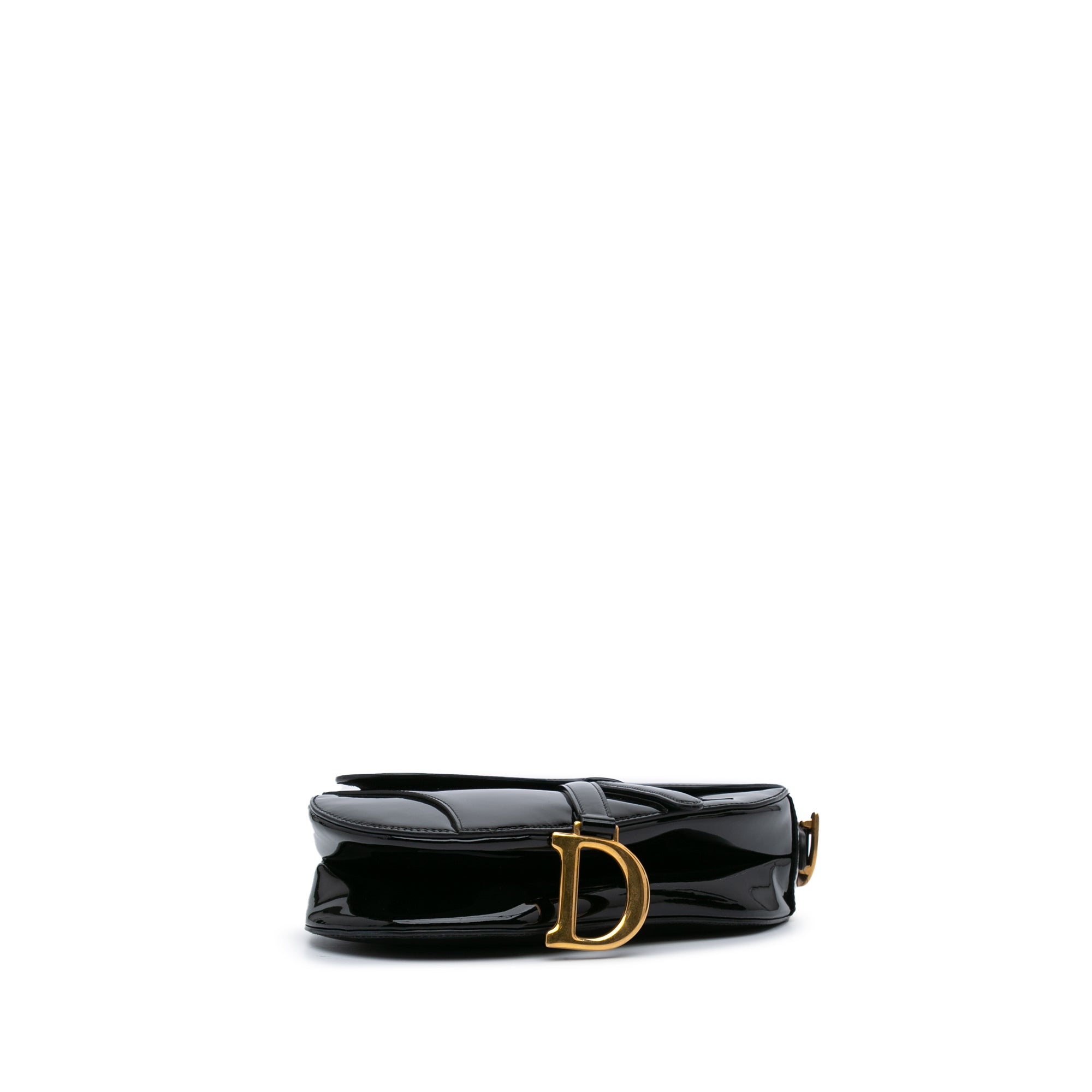 Dior Patent Saddle Bag - image 3
