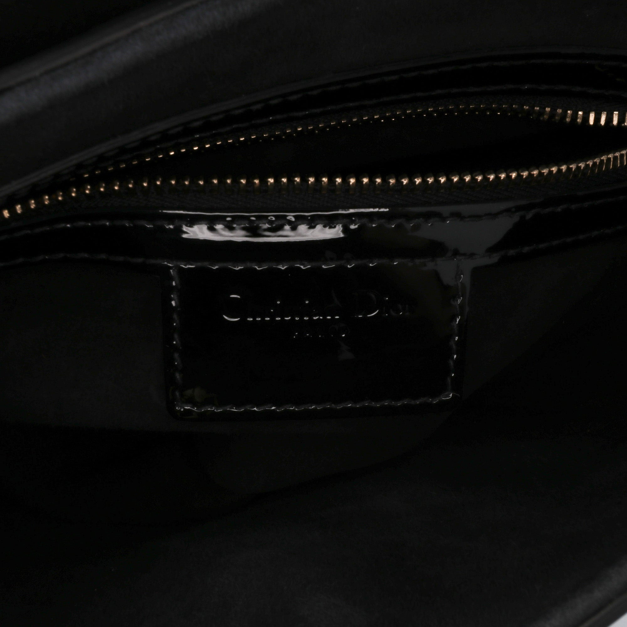 Dior Patent Saddle Bag - image 6