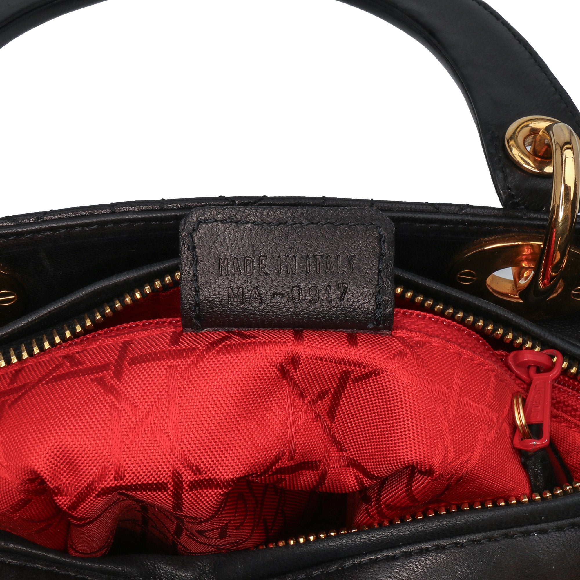 Dior Medium Lambskin Cannage Lady Dior - image 6