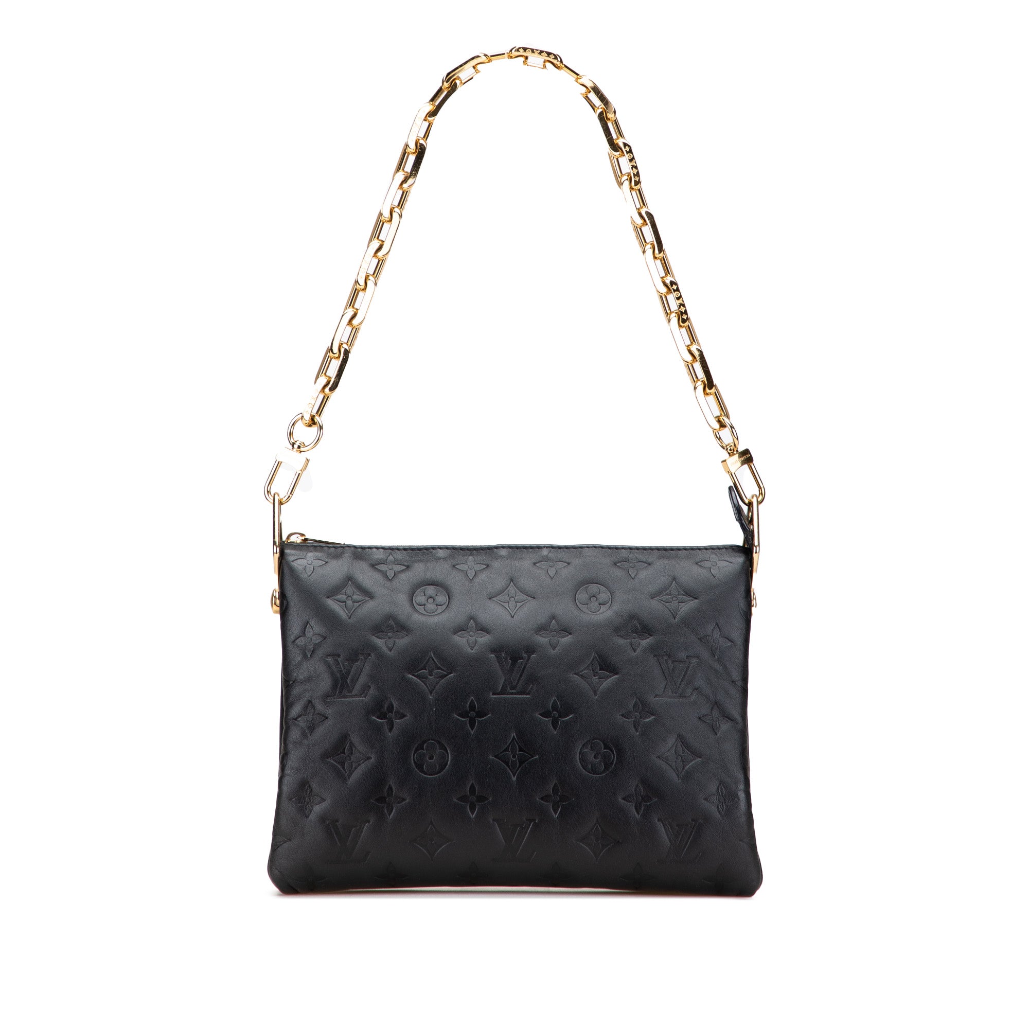 Louis Vuitton Monogram Embossed Puffy Lambskin Coussin PM - image 1