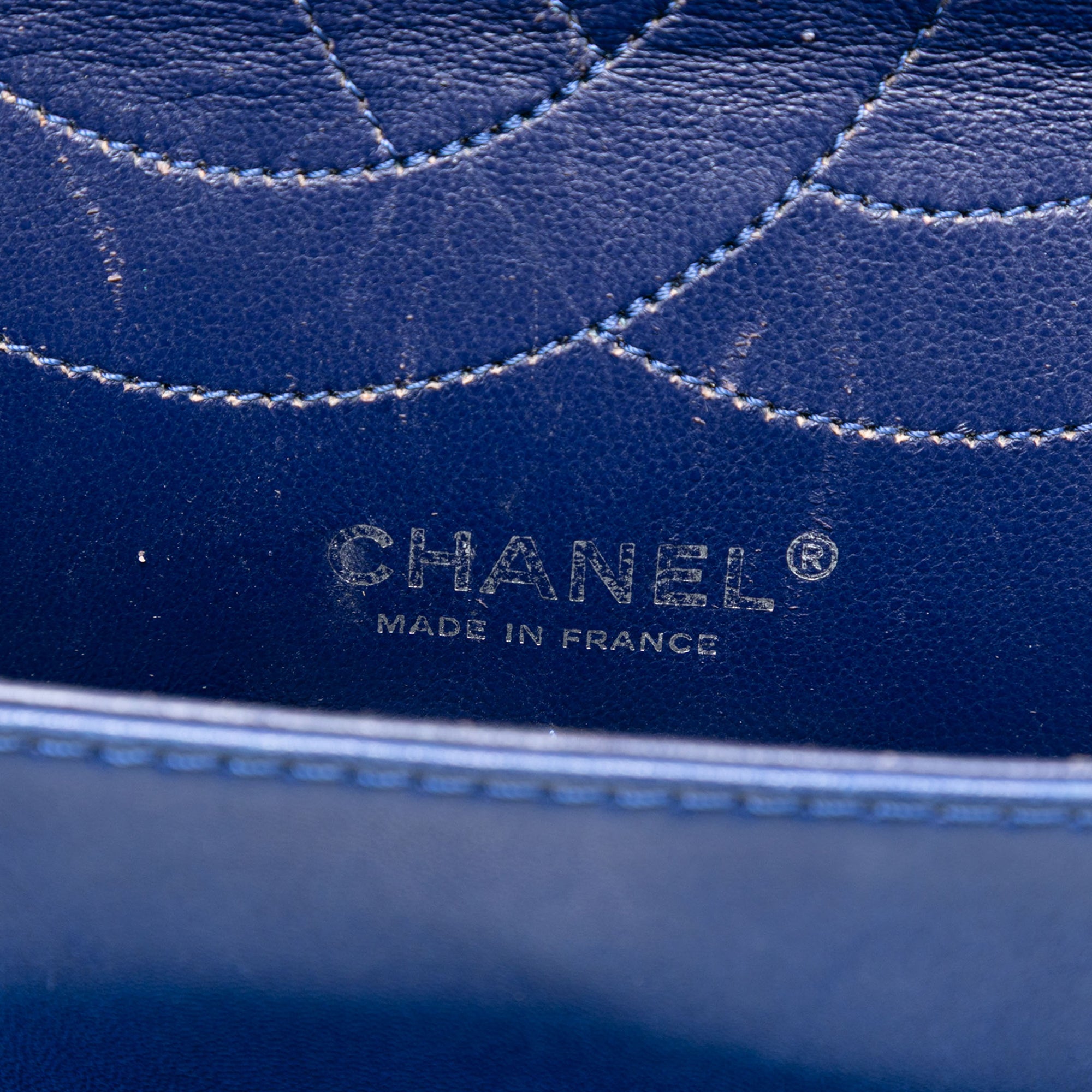 Chanel Quilted Distressed Patent Reissue 2.55 Double Flap 227 - image 5