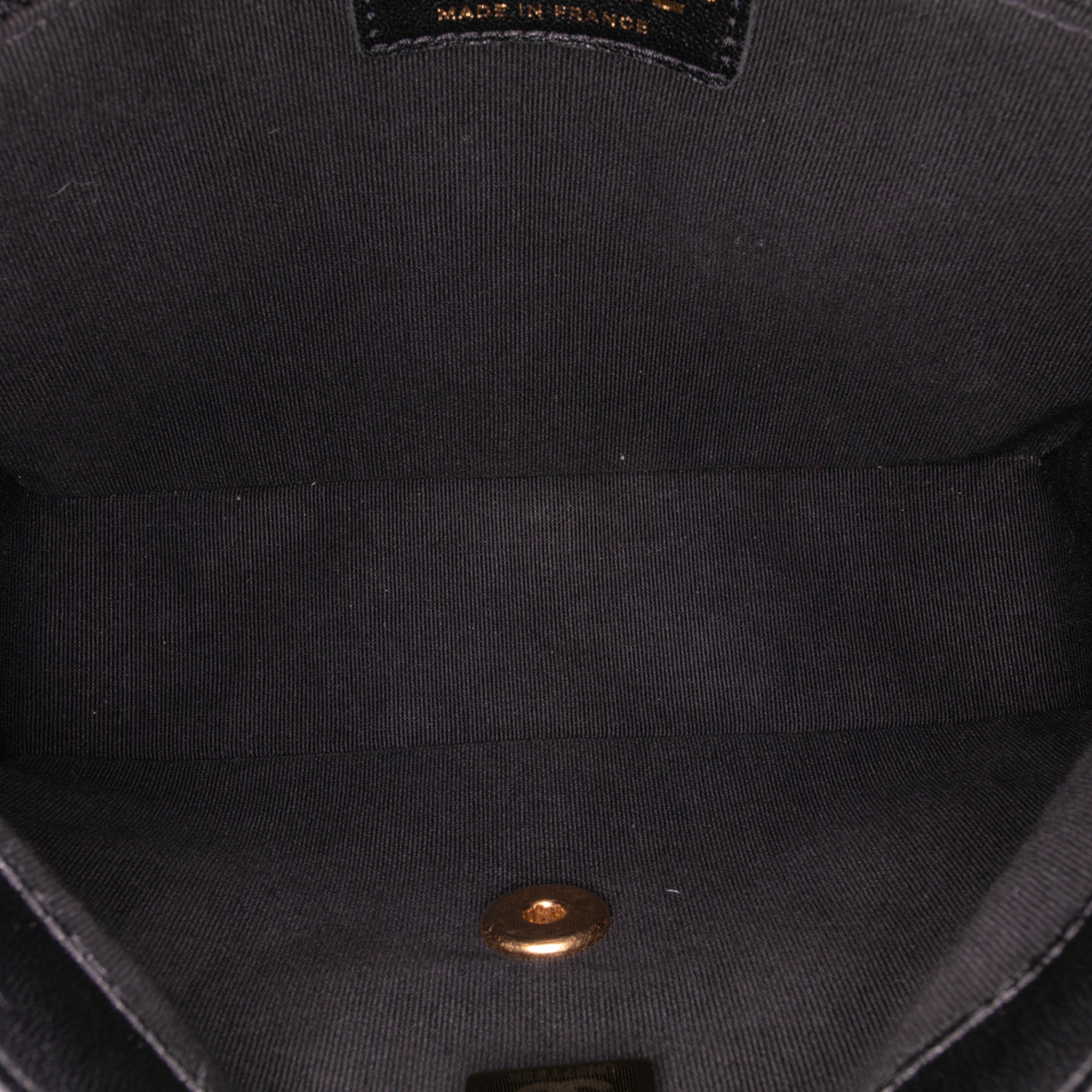 Chanel Mini Square Quilted Lambskin Bijoux Logo Chain Flap - image 4