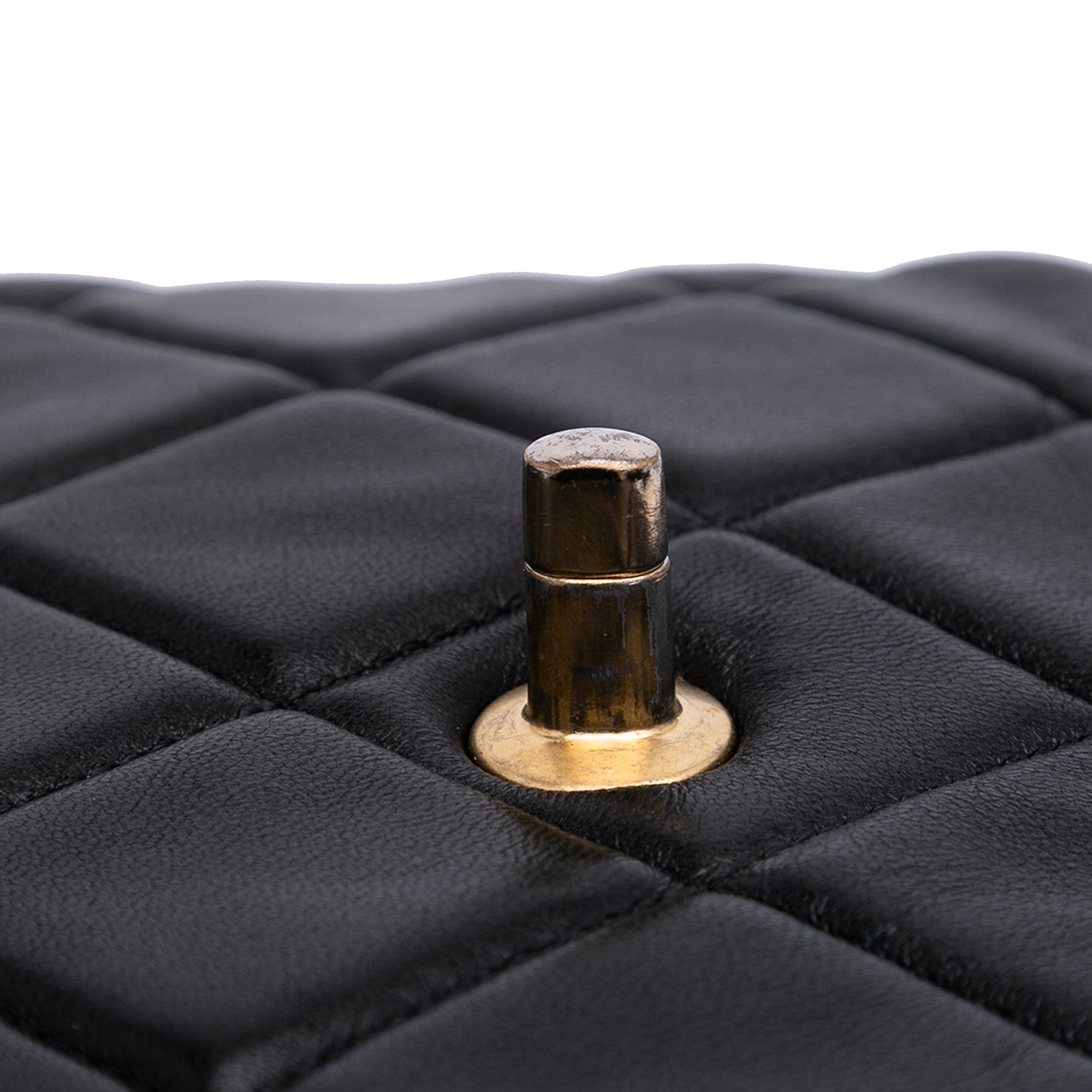 Chanel Mini Square Quilted Lambskin Bijoux Logo Chain Flap - image 9
