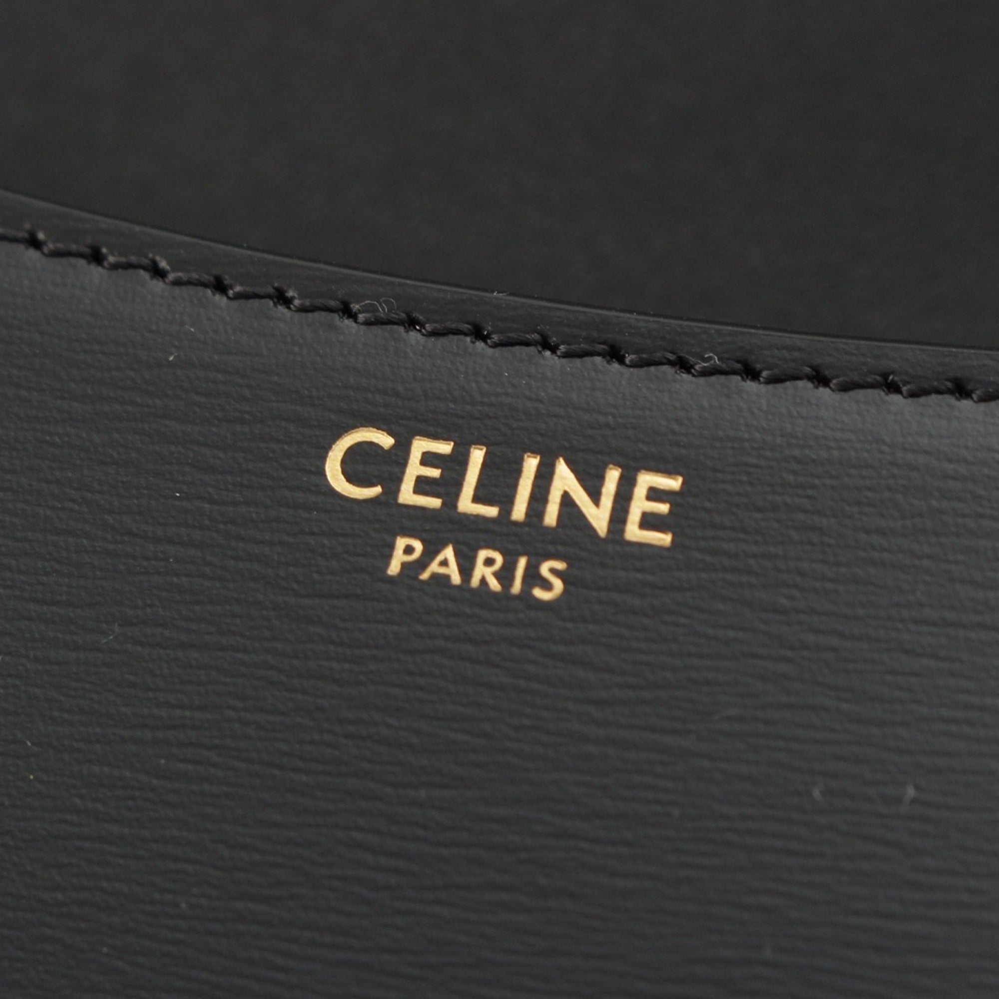 Celine Teen Shiny Calfskin Triomphe Lola Top Handle Bag - image 5