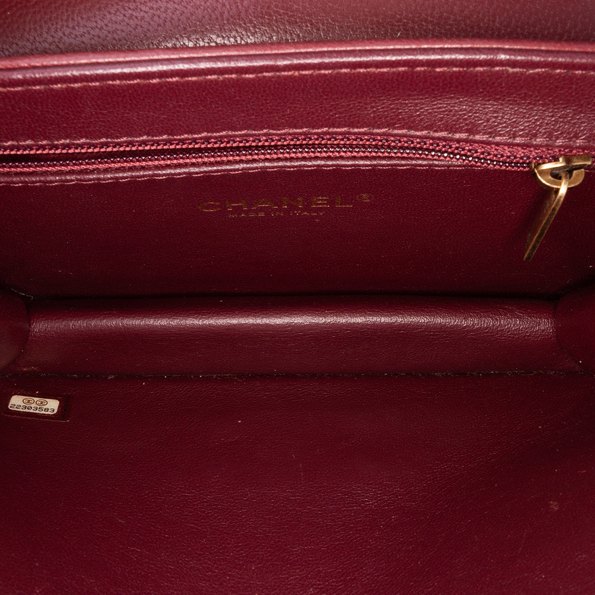 Chanel Mini Lambskin Beauty Lock Flap - image 4