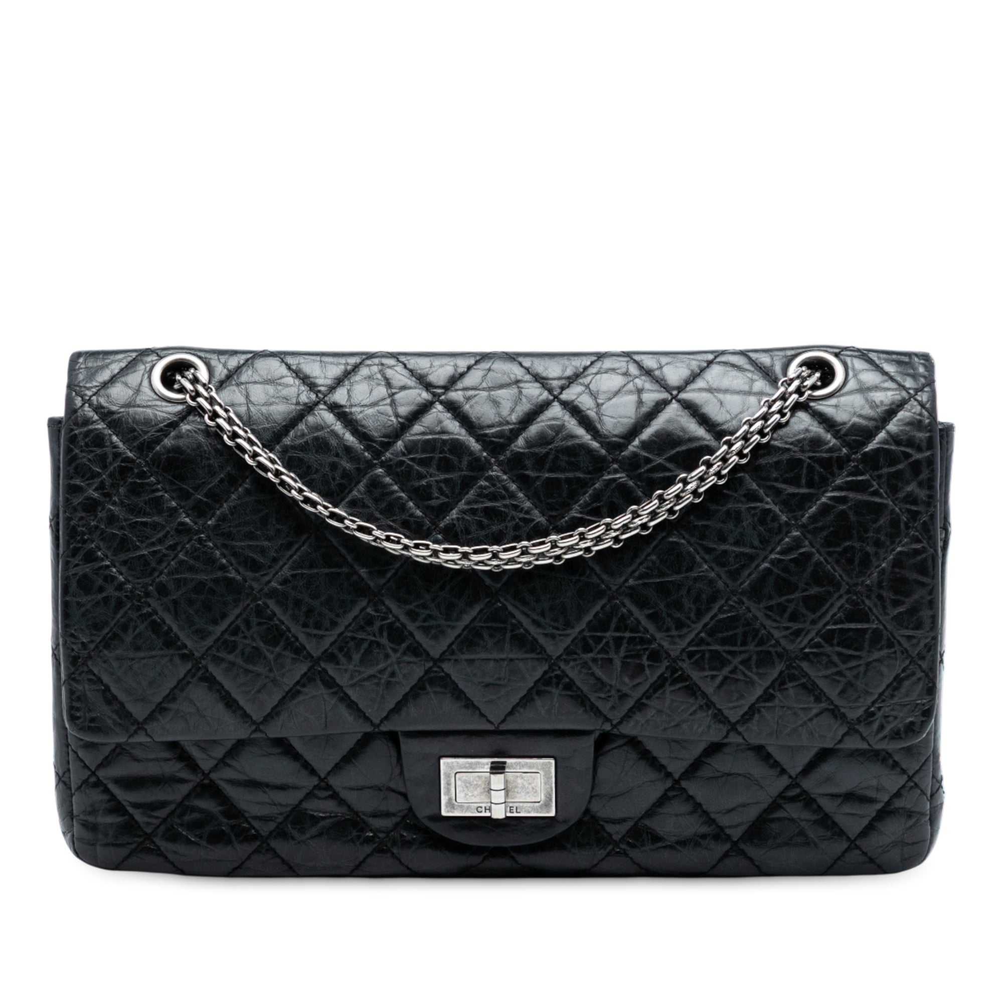 Chanel Quilted Aged Calfskin Reissue 2.55 Double Flap 227 - image 1