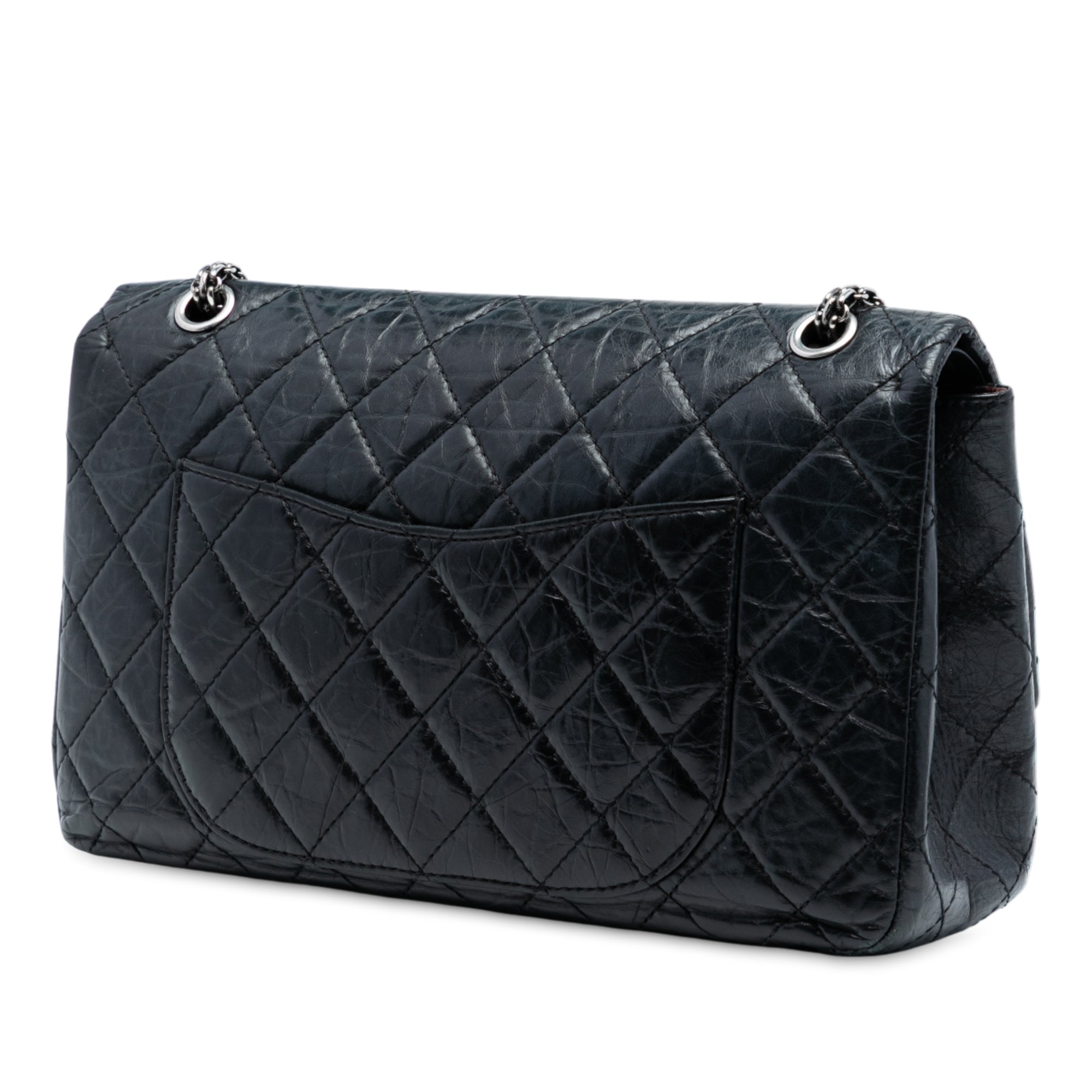 Chanel Quilted Aged Calfskin Reissue 2.55 Double Flap 227 - image 2