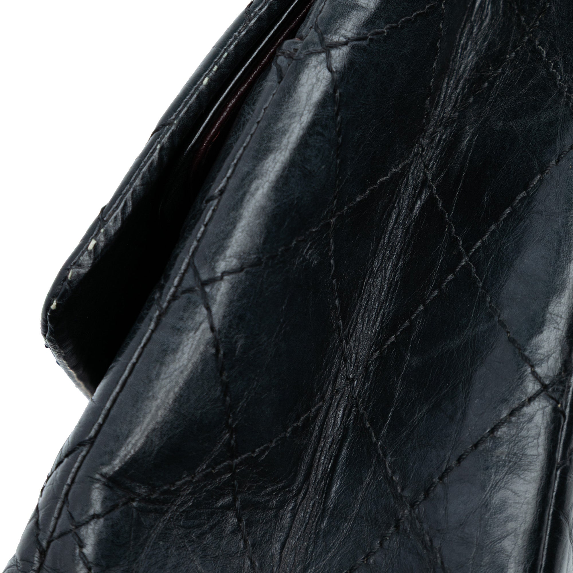 Chanel Quilted Aged Calfskin Reissue 2.55 Double Flap 227 - image 7