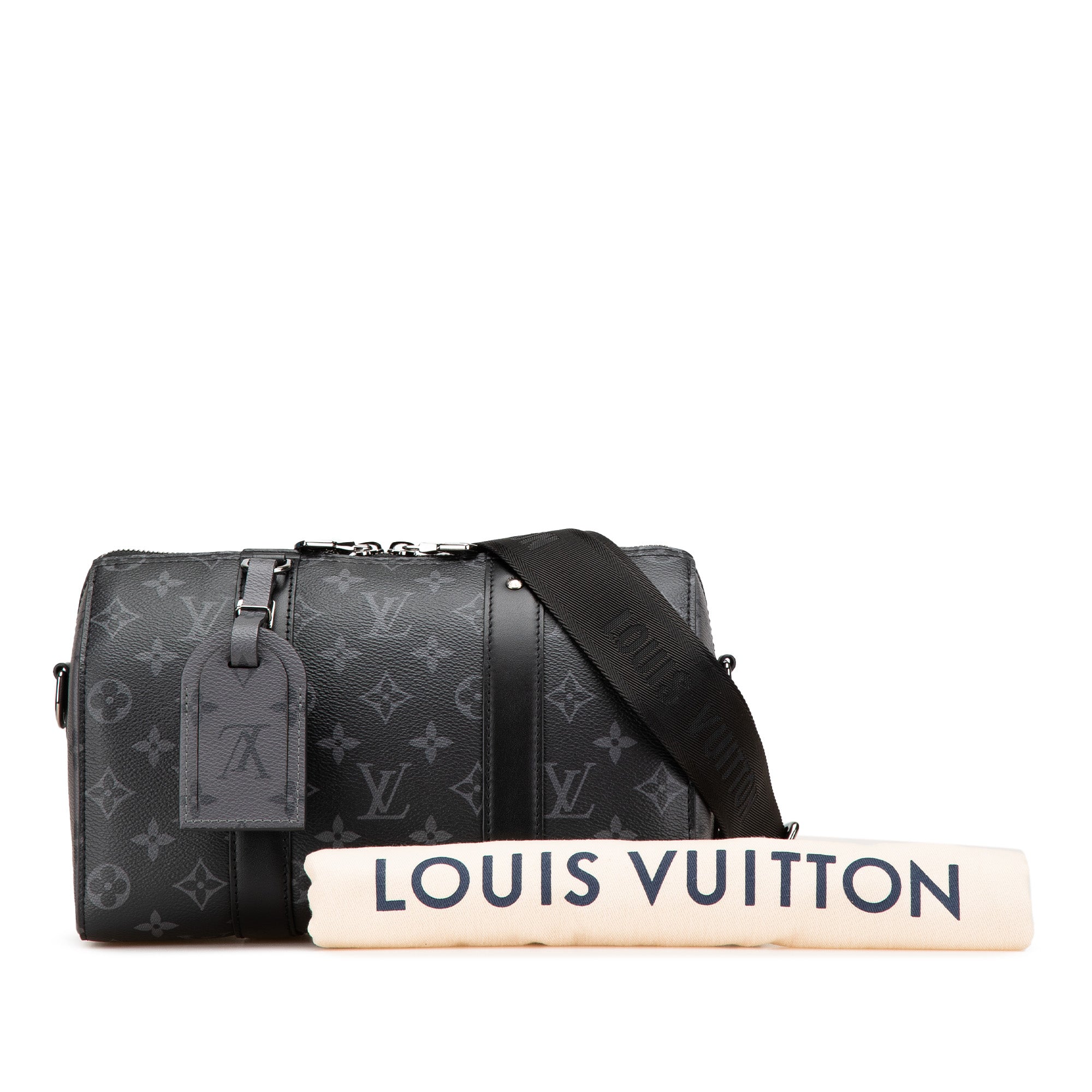 Louis Vuitton Monogram Eclipse City Keepall - image 11