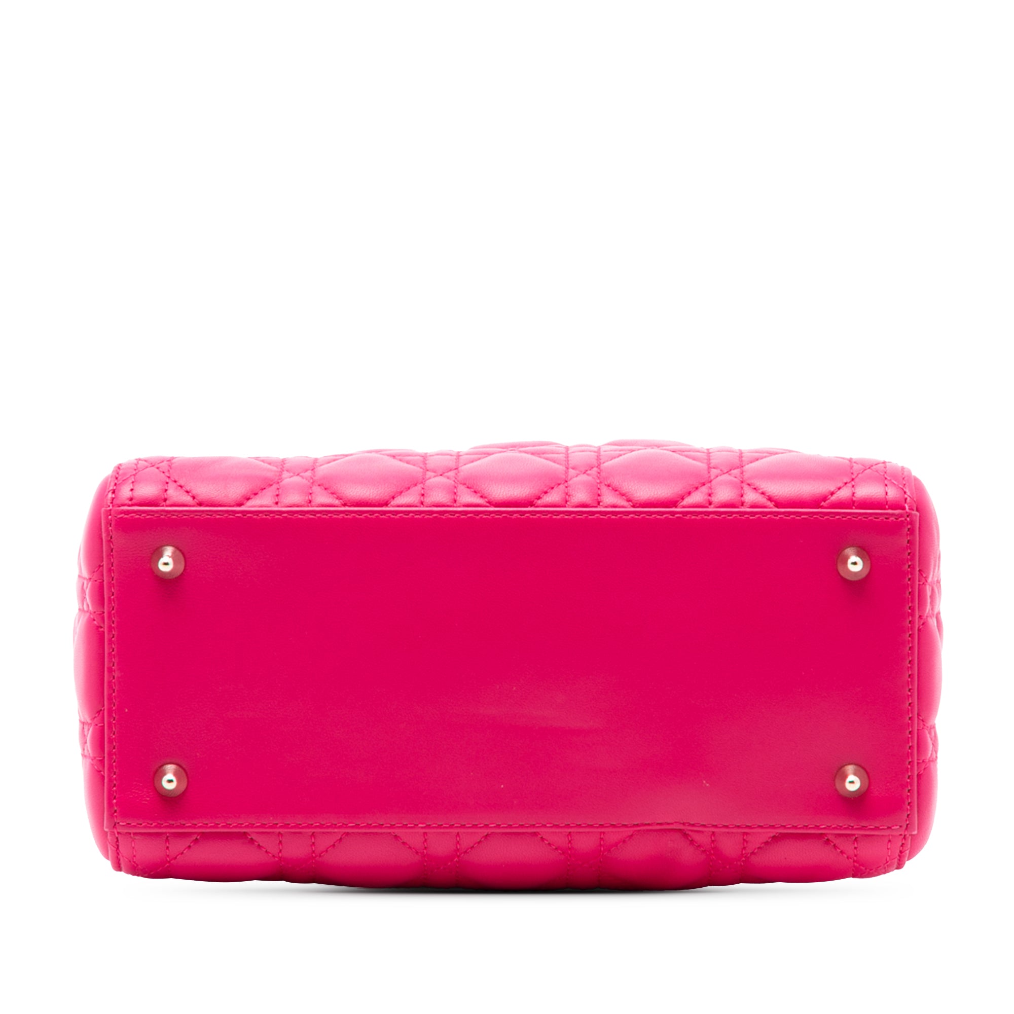 Dior Medium Lambskin Cannage Lady Dior - image 3