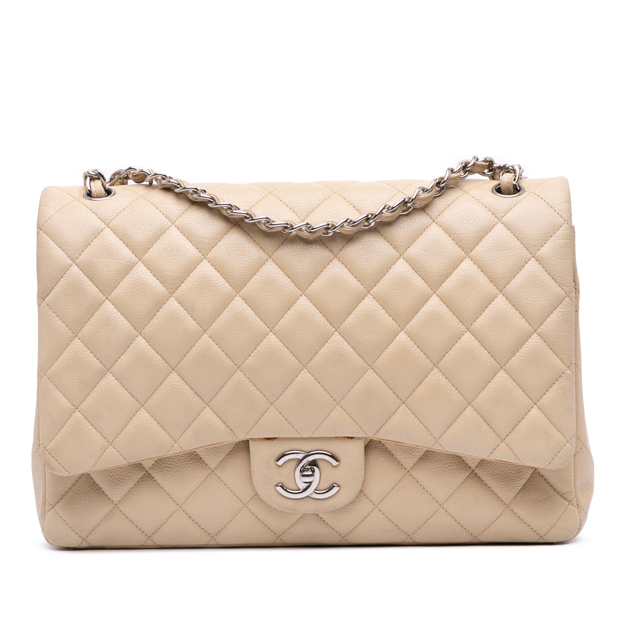 Chanel Maxi Classic Caviar Double Flap - image 1