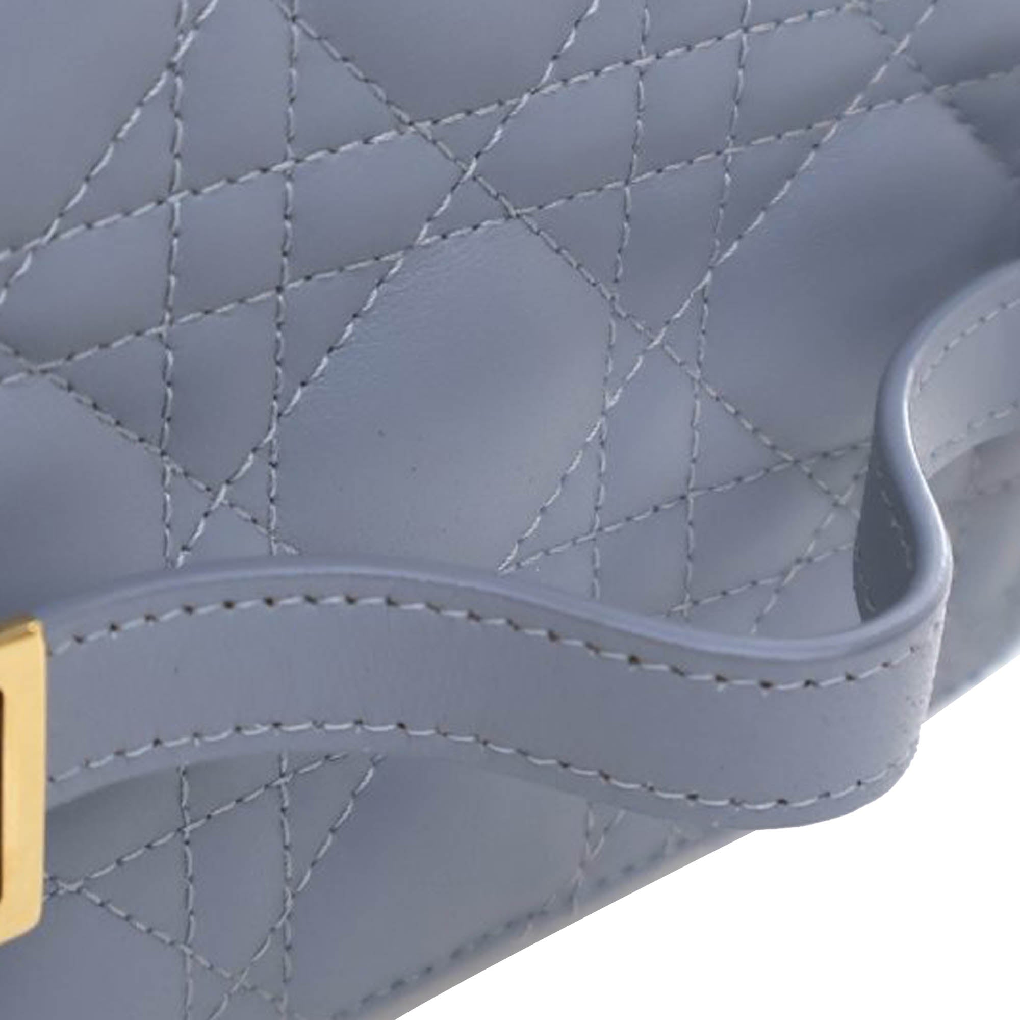 Dior Small Lambskin Cannage DiorTravel Vanity Case - image 9