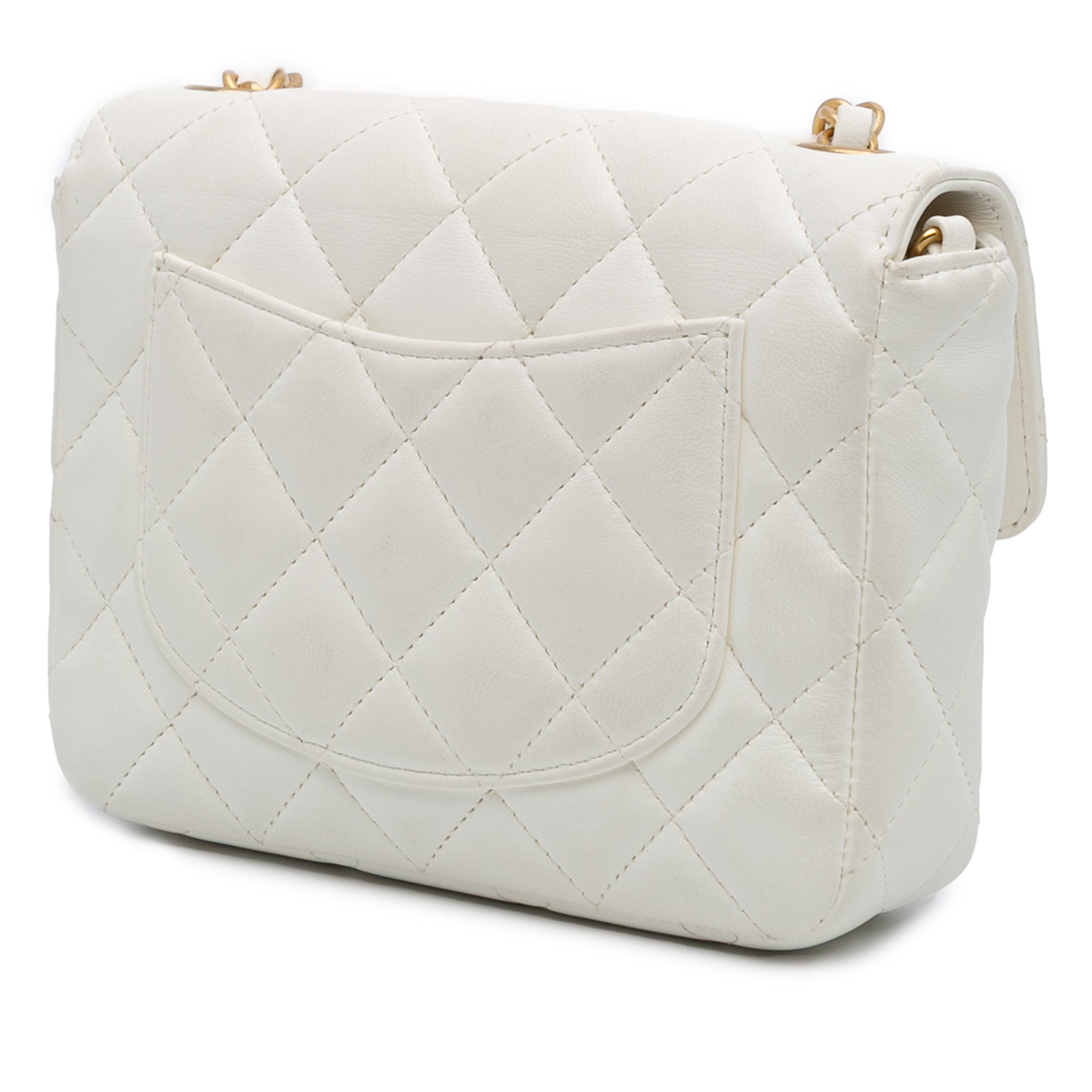 Chanel Mini Square Classic Lambskin Casino Royale Charms Single Flap - image 2