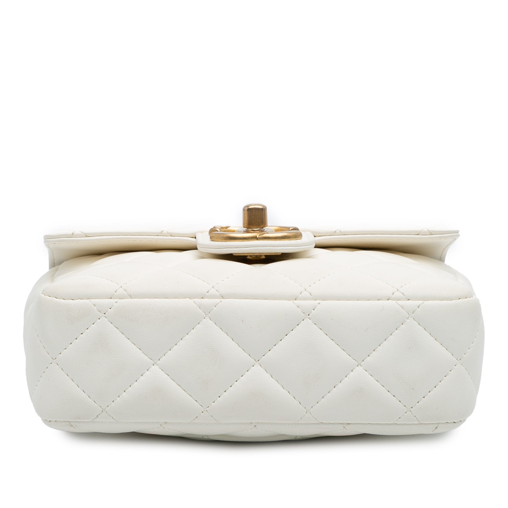 Chanel Mini Square Classic Lambskin Casino Royale Charms Single Flap - image 3