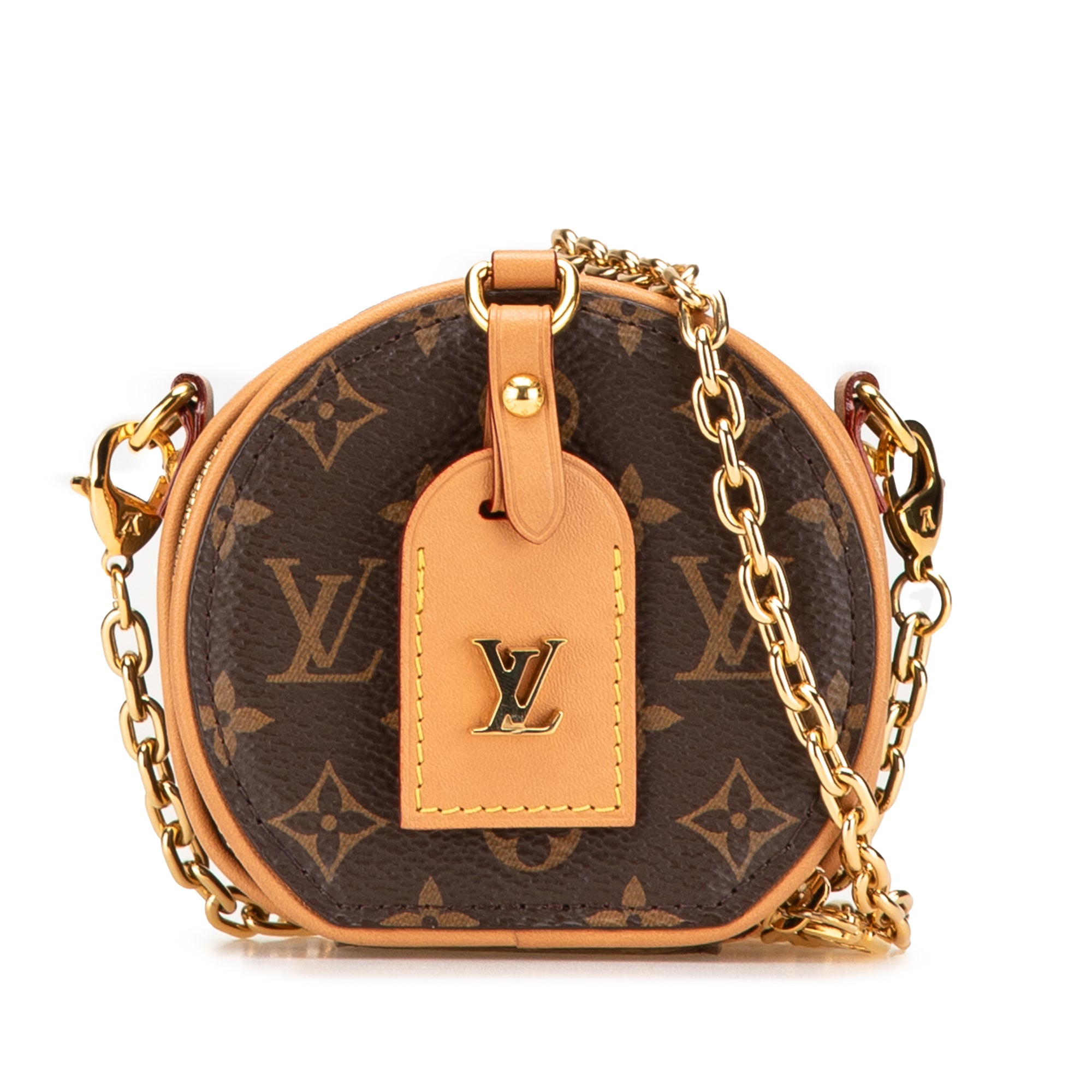 Louis Vuitton Monogram Mini Boite Chapeau Necklace Bag - image 1