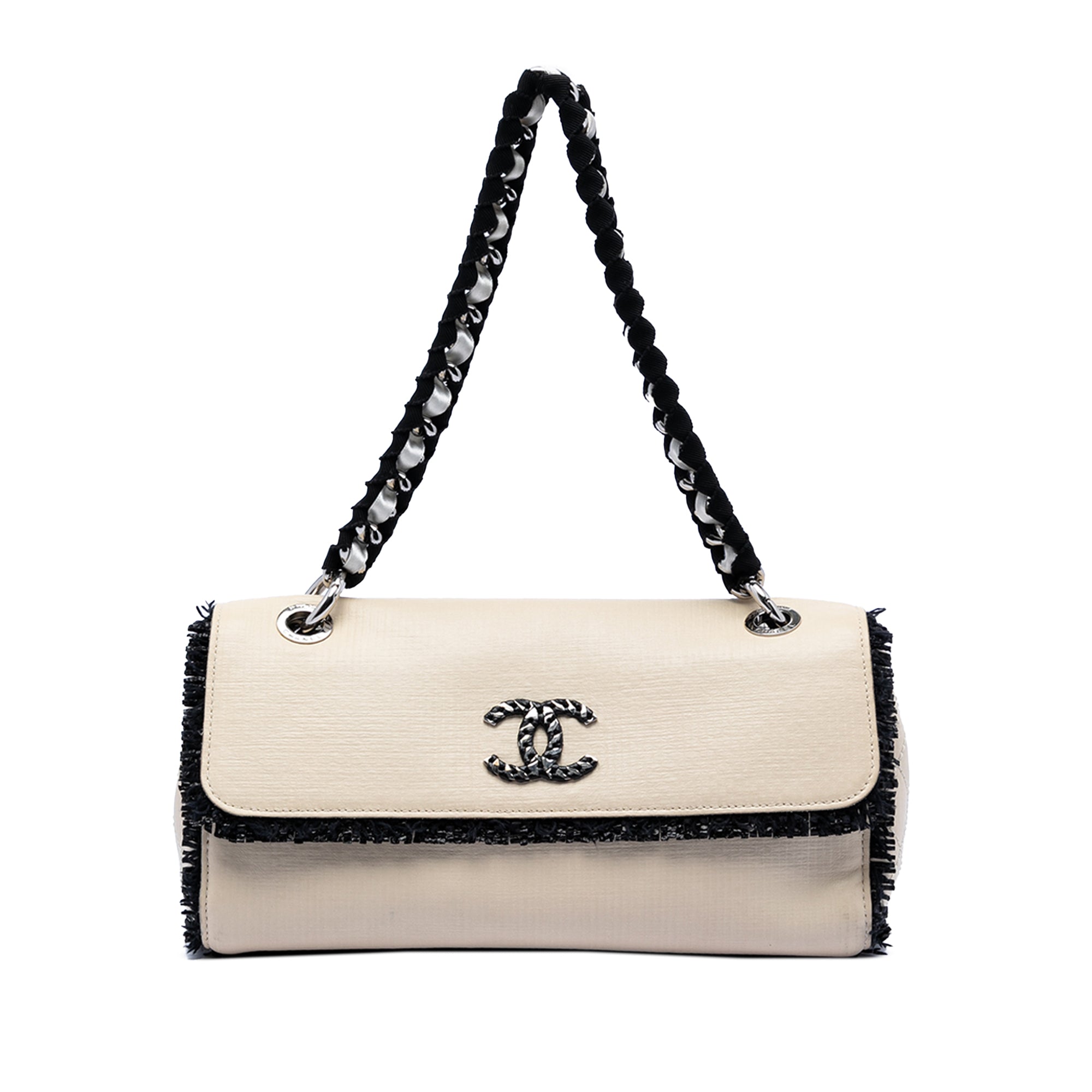 Chanel Lambskin Tweedy Flap - image 1
