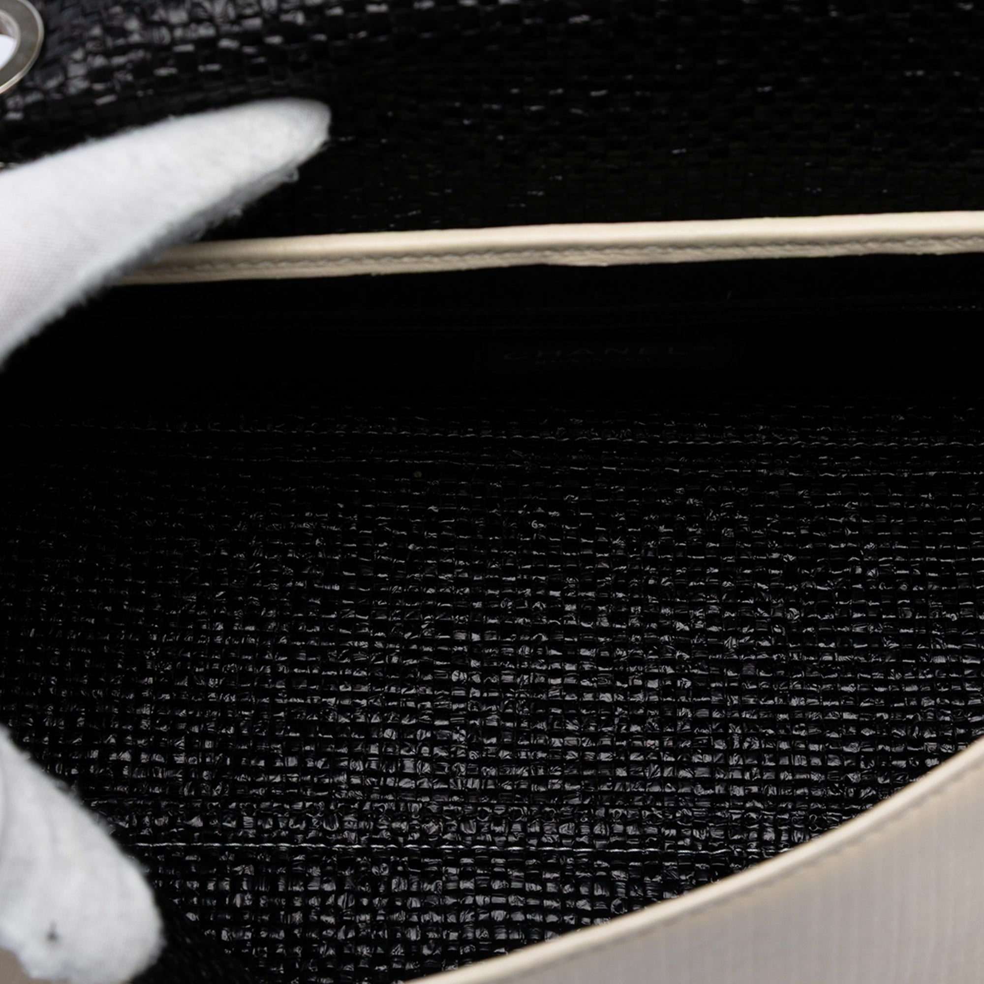 Chanel Lambskin Tweedy Flap - image 4