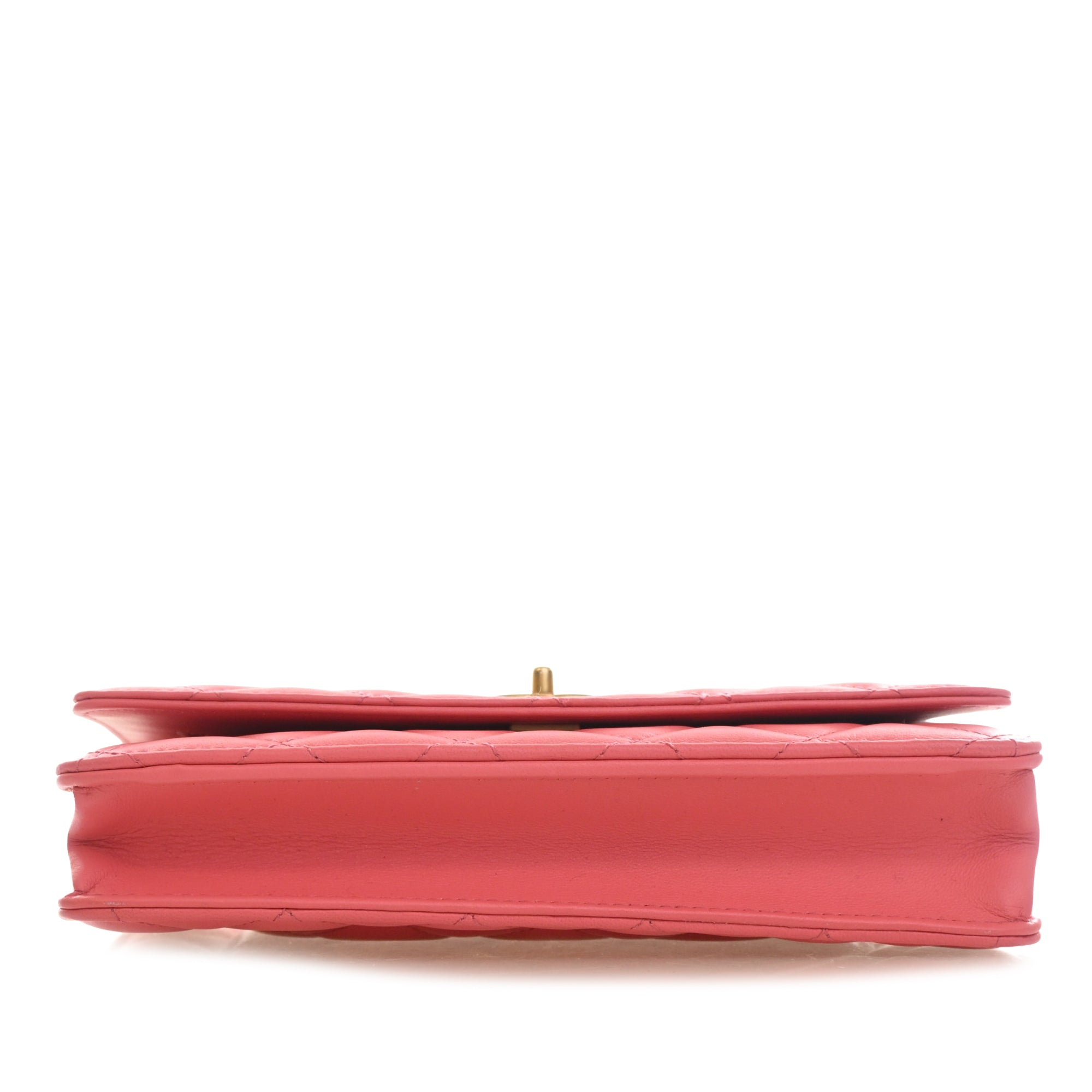 Chanel CC Quilted Lambskin Pearl Crush Wallet On Chain - image 3