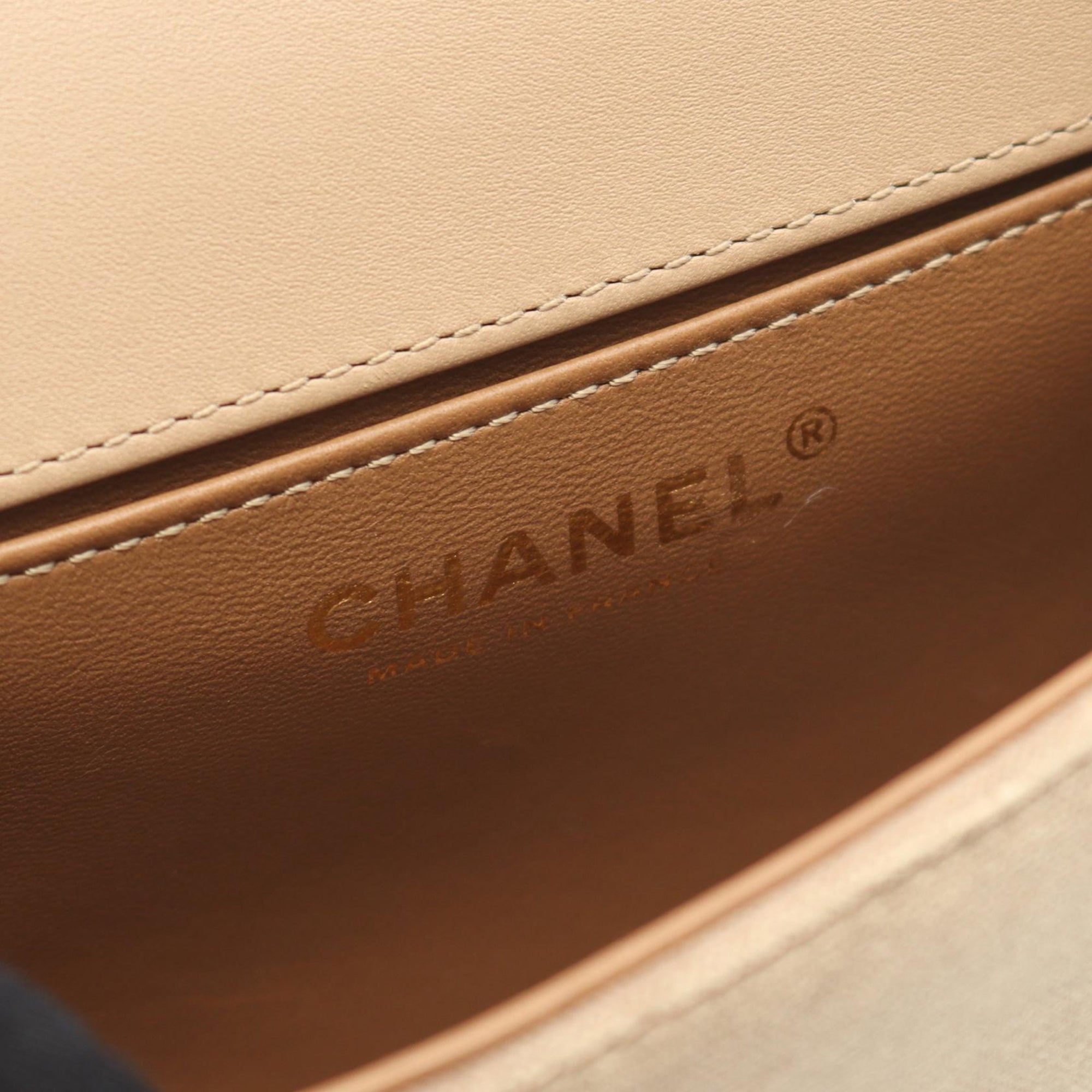 Chanel Small Quilted Velvet Boy Messenger Bag - image 7