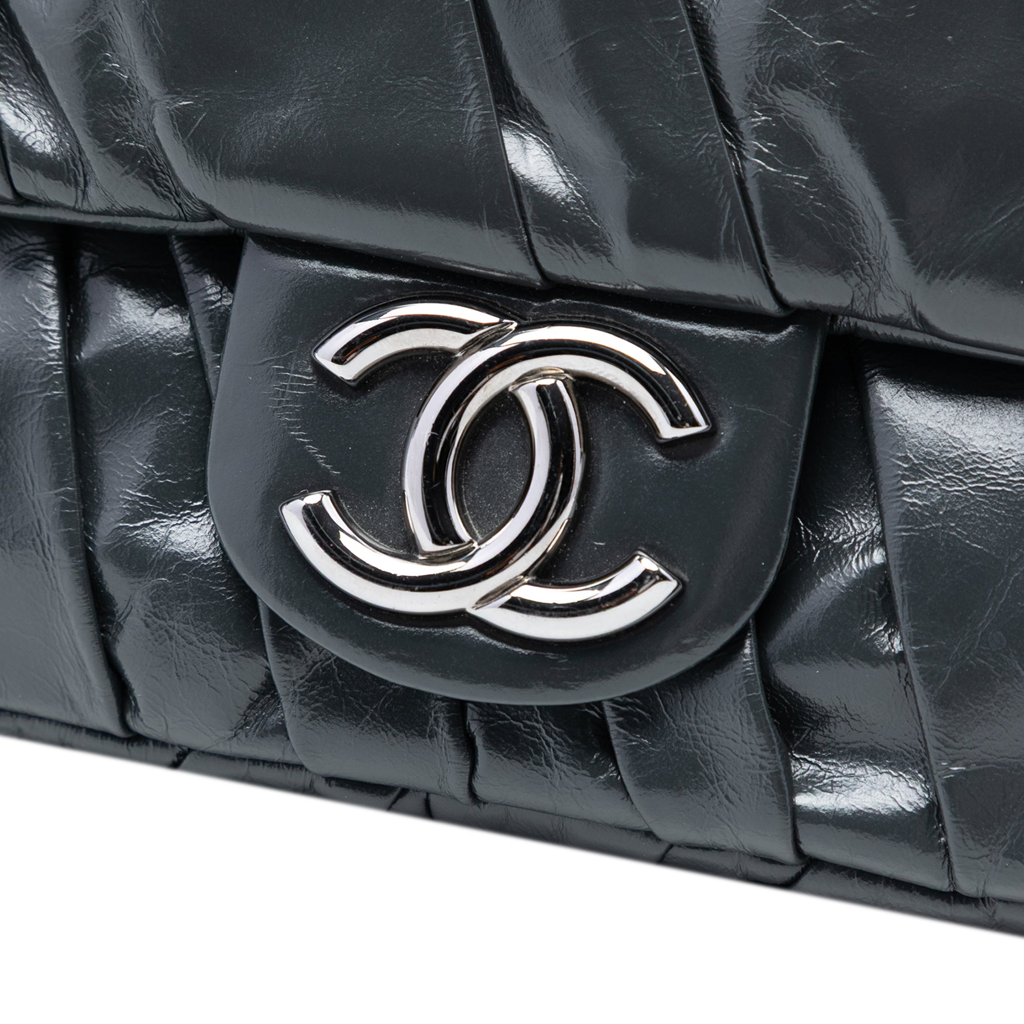 Chanel Medium Glazed Calfskin Twisted Flap - image 6