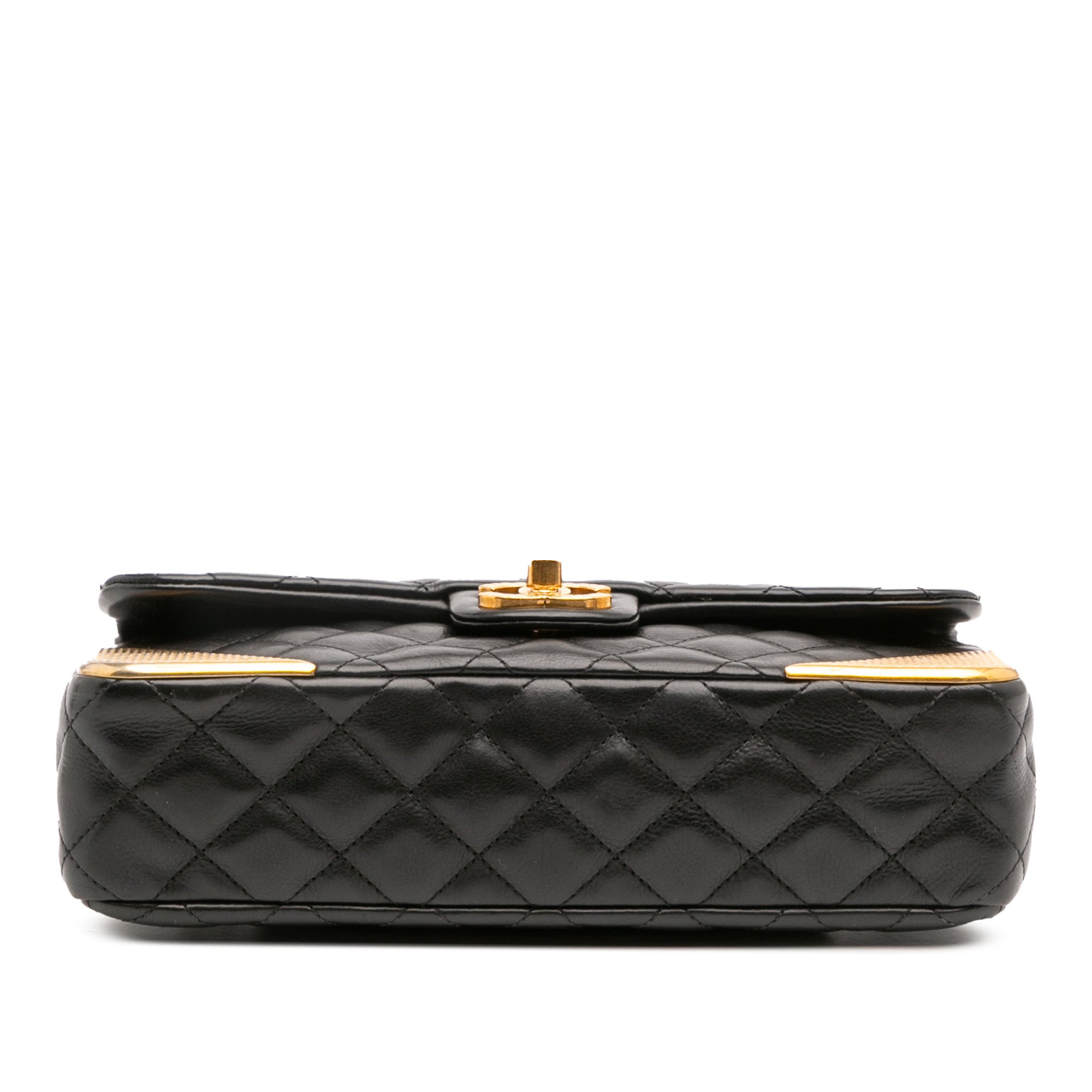 Chanel Quilted Calfskin Rock The Corner Flap - image 3