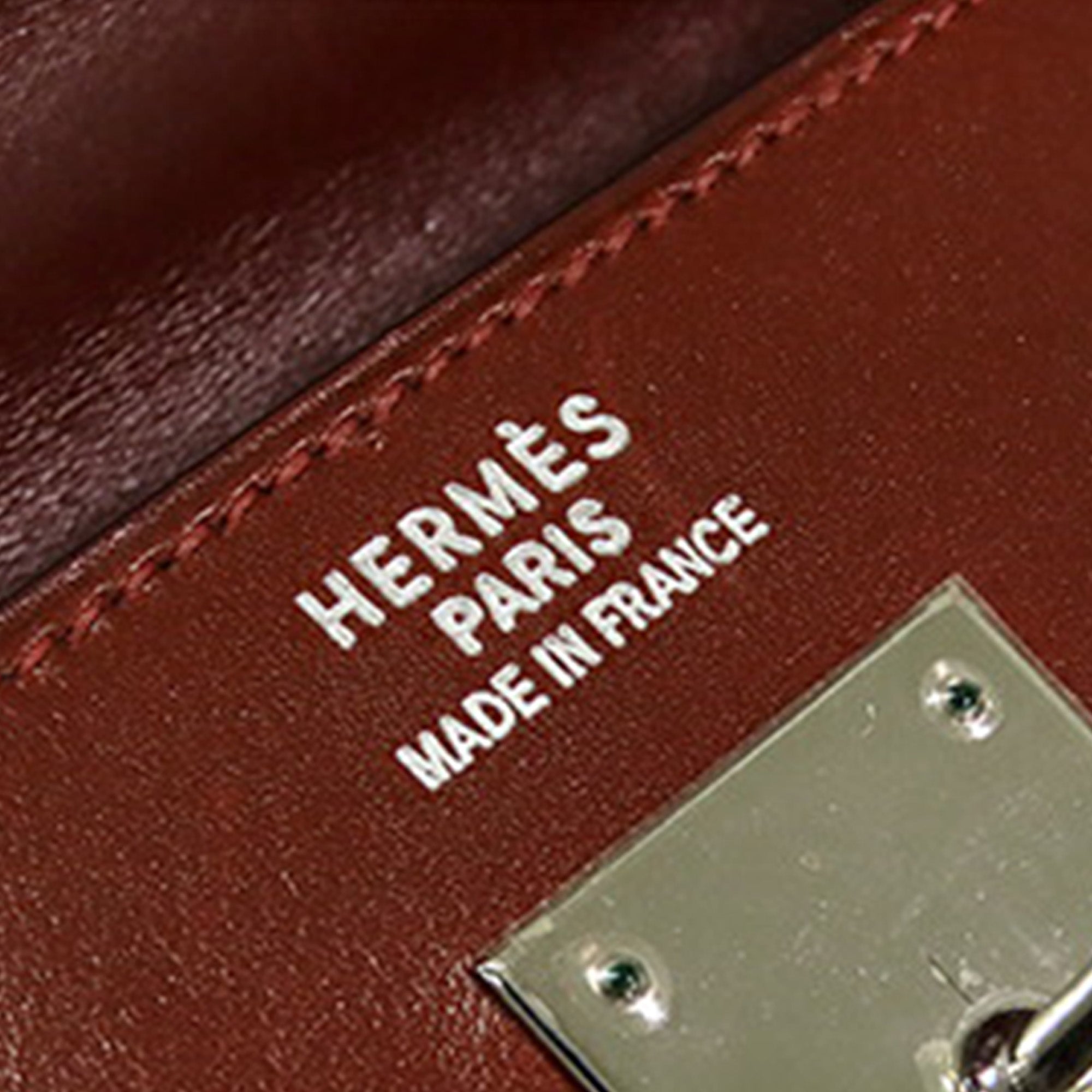 Hermès Box Calf Kelly II Sellier 35 - image 5