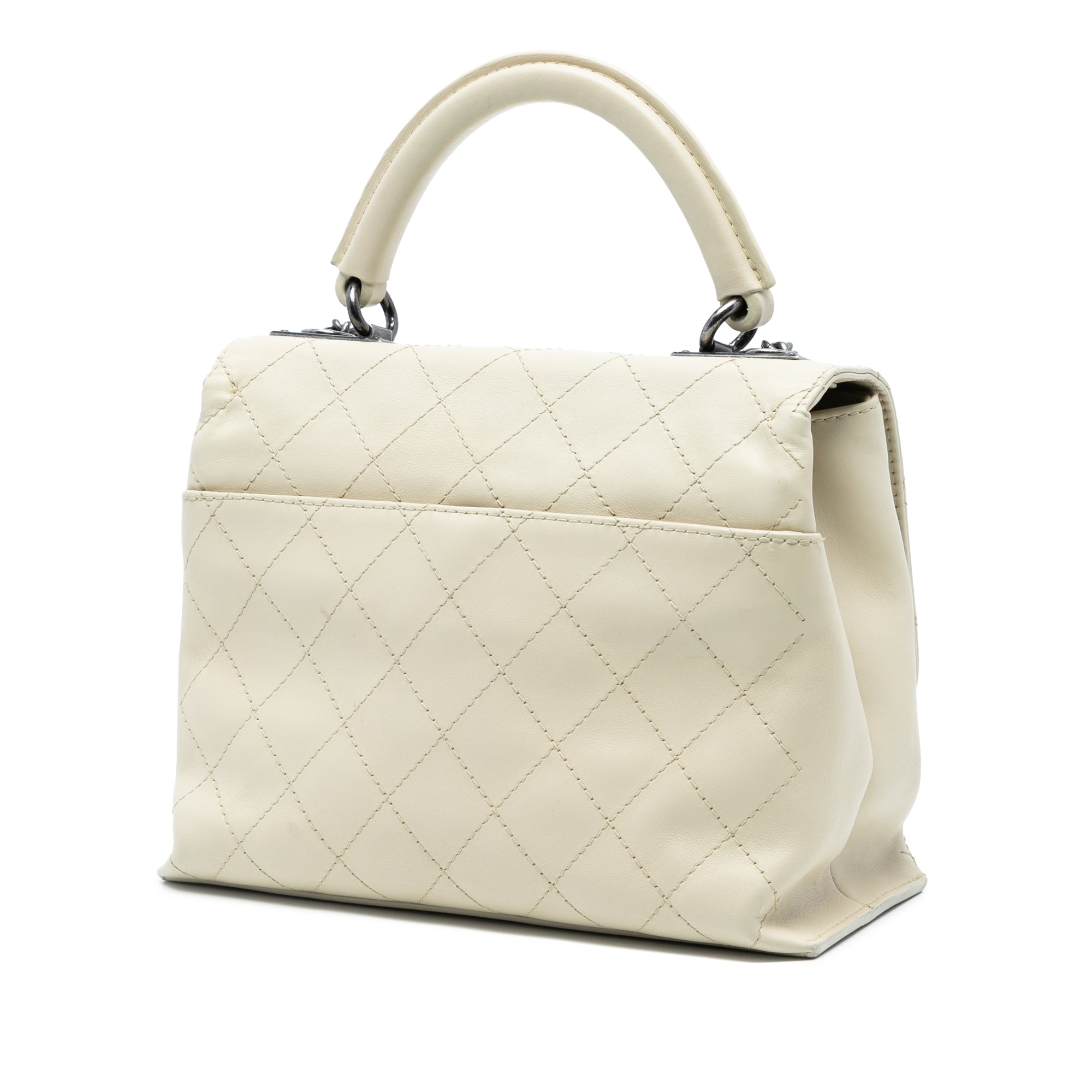 Chanel Stitched Calfskin Urban Luxury Top Handle Bag - image 2