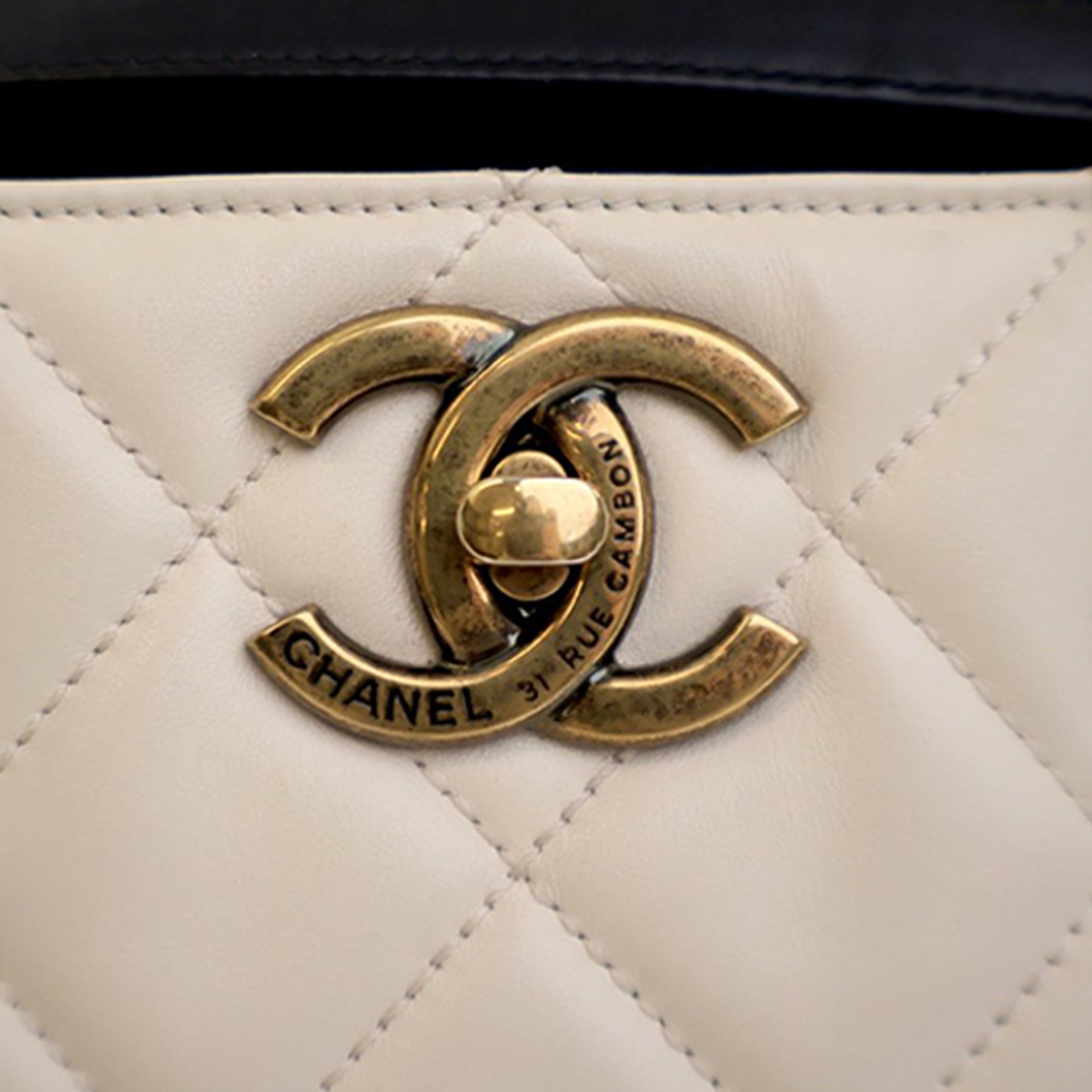 Chanel CC Quilted Calfskin Portobello Tote - image 9