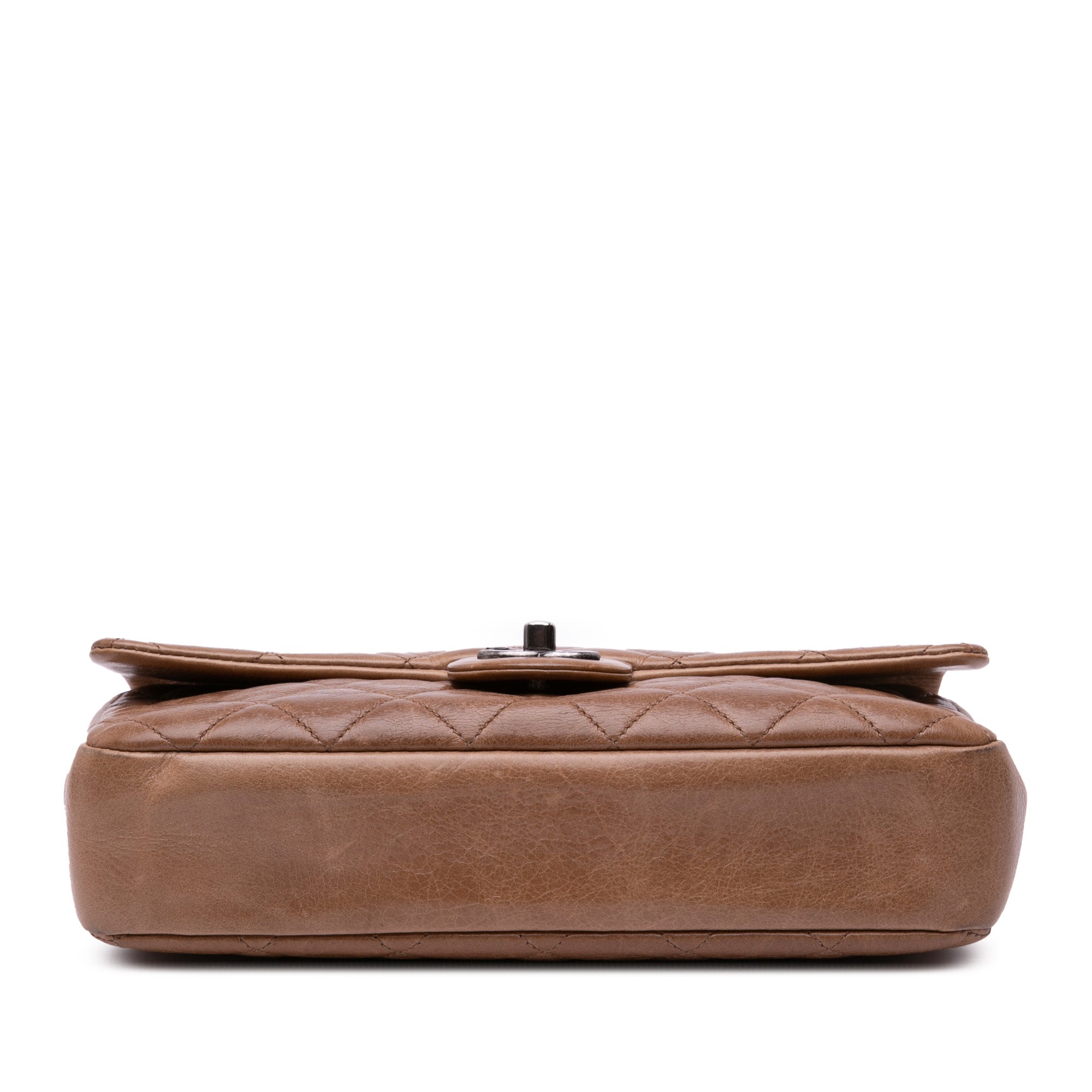 Chanel Medium Glazed Calfskin Duo Color Flap - image 3