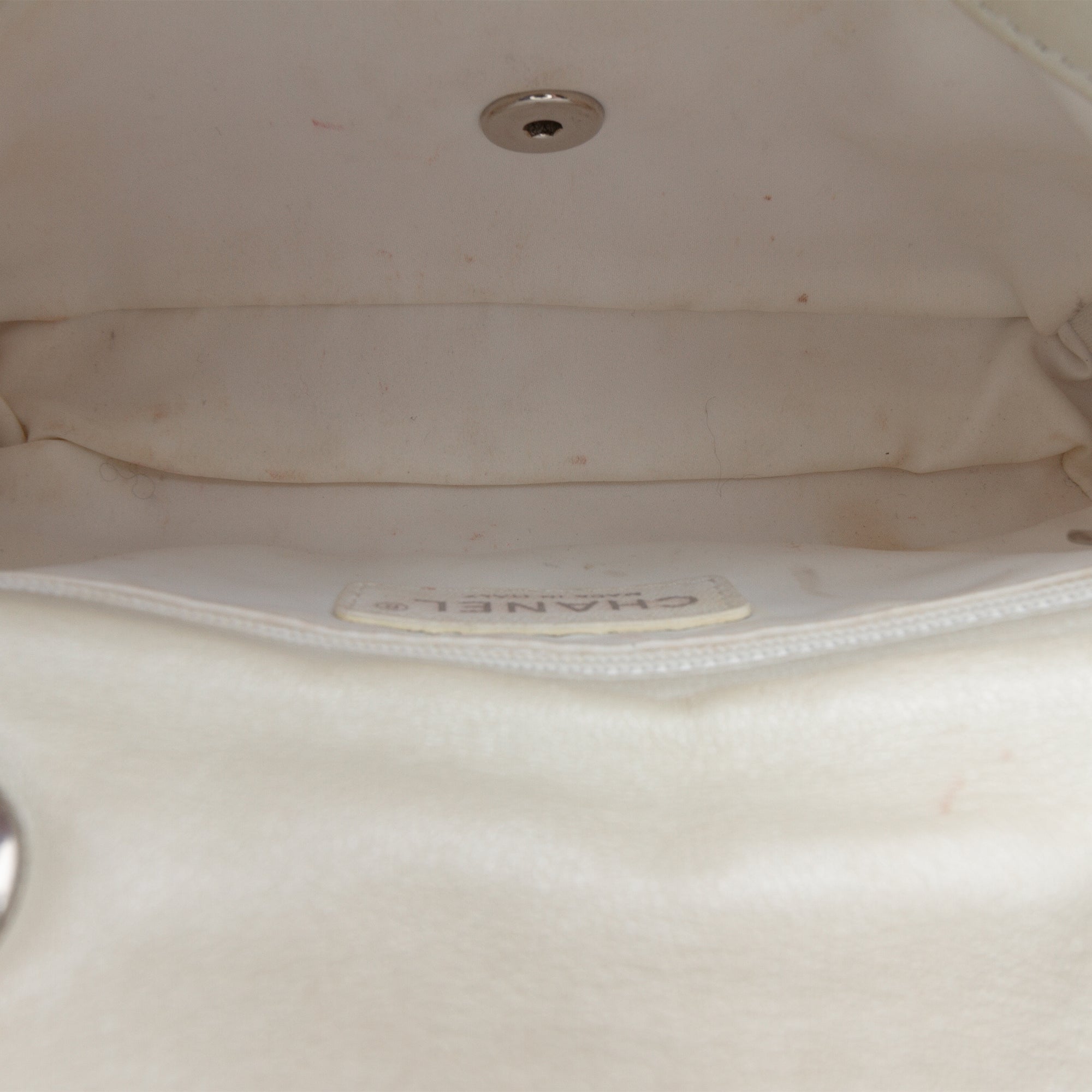 Chanel Mini Rectangular Classic Canvas Sequin Single Flap - image 4