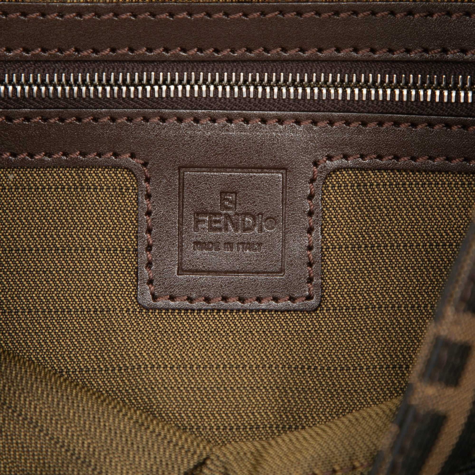 Fendi Zucca Canvas Baguette - image 5