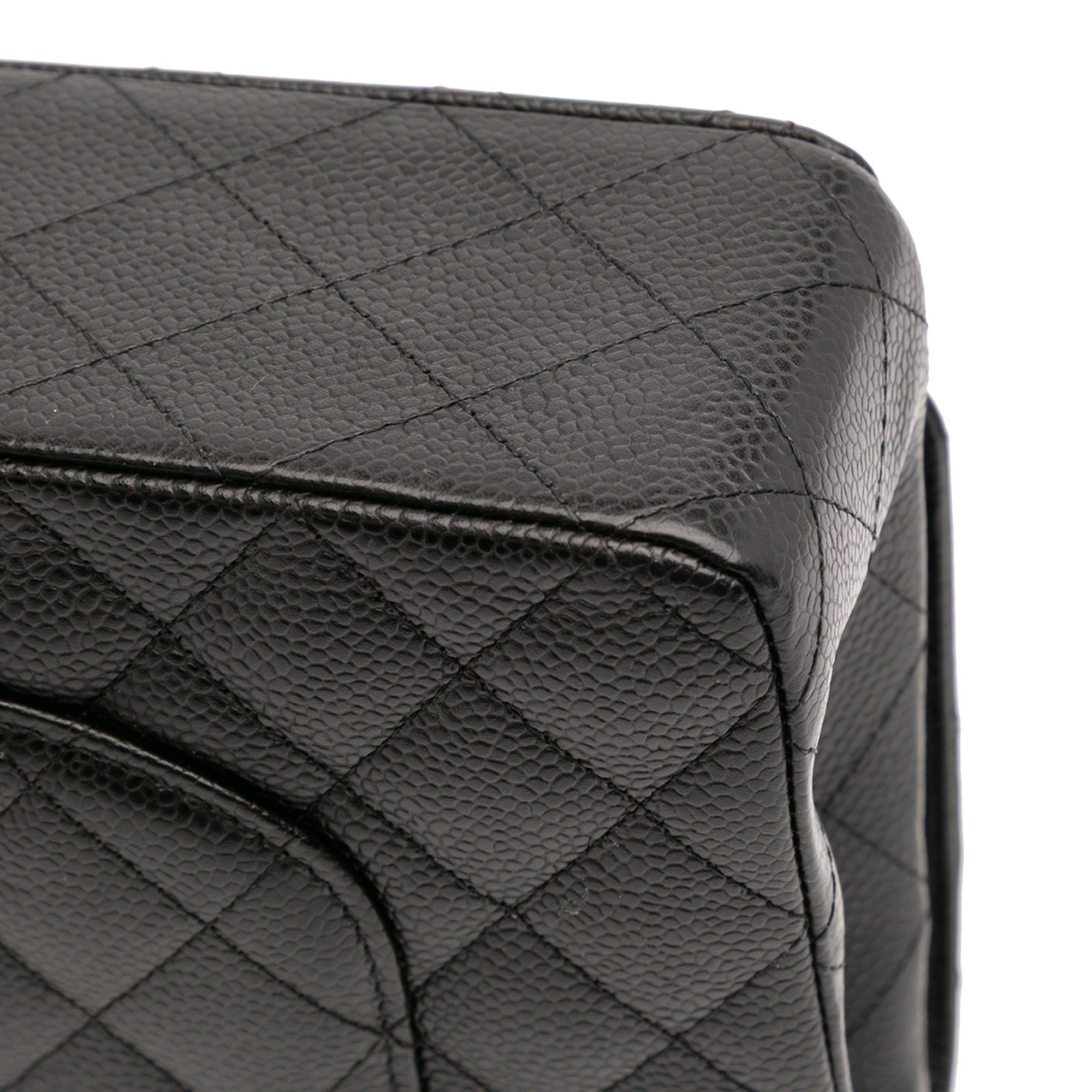 Chanel Medium Classic Caviar Double Flap - image 11