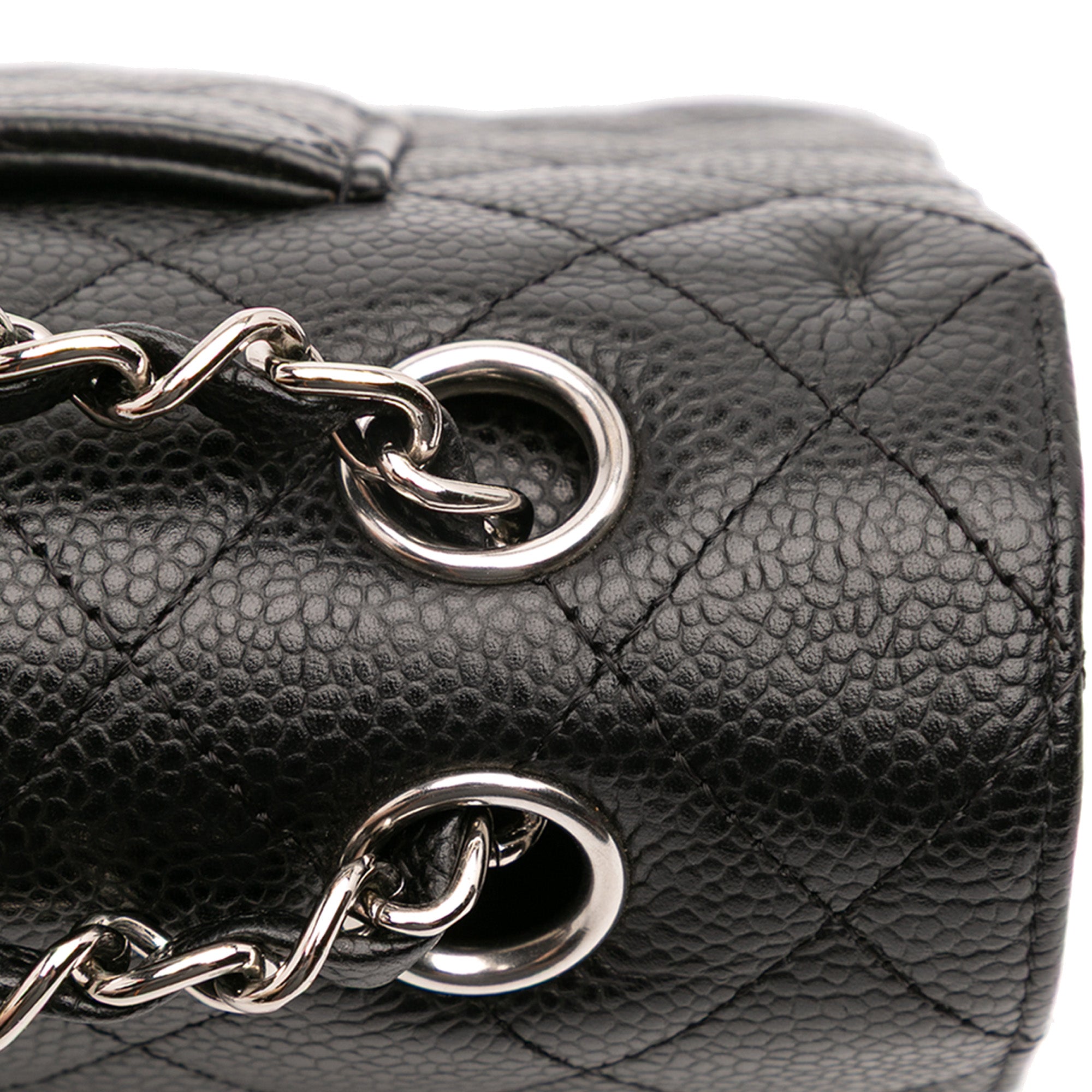 Chanel Medium Classic Caviar Double Flap - image 8