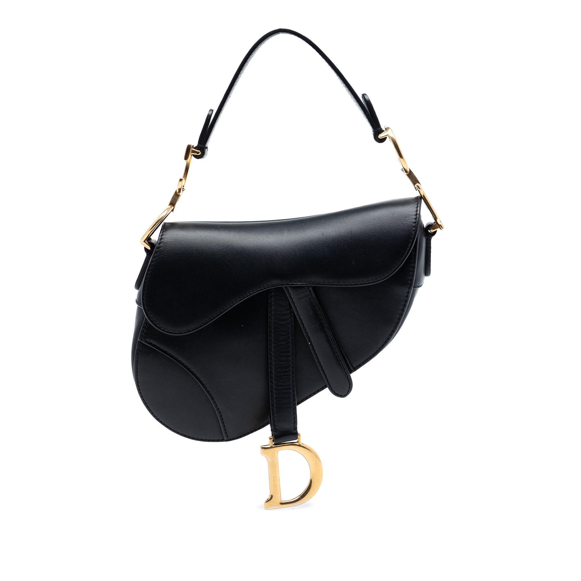 Dior Mini Smooth Calfskin Saddle Bag - image 1