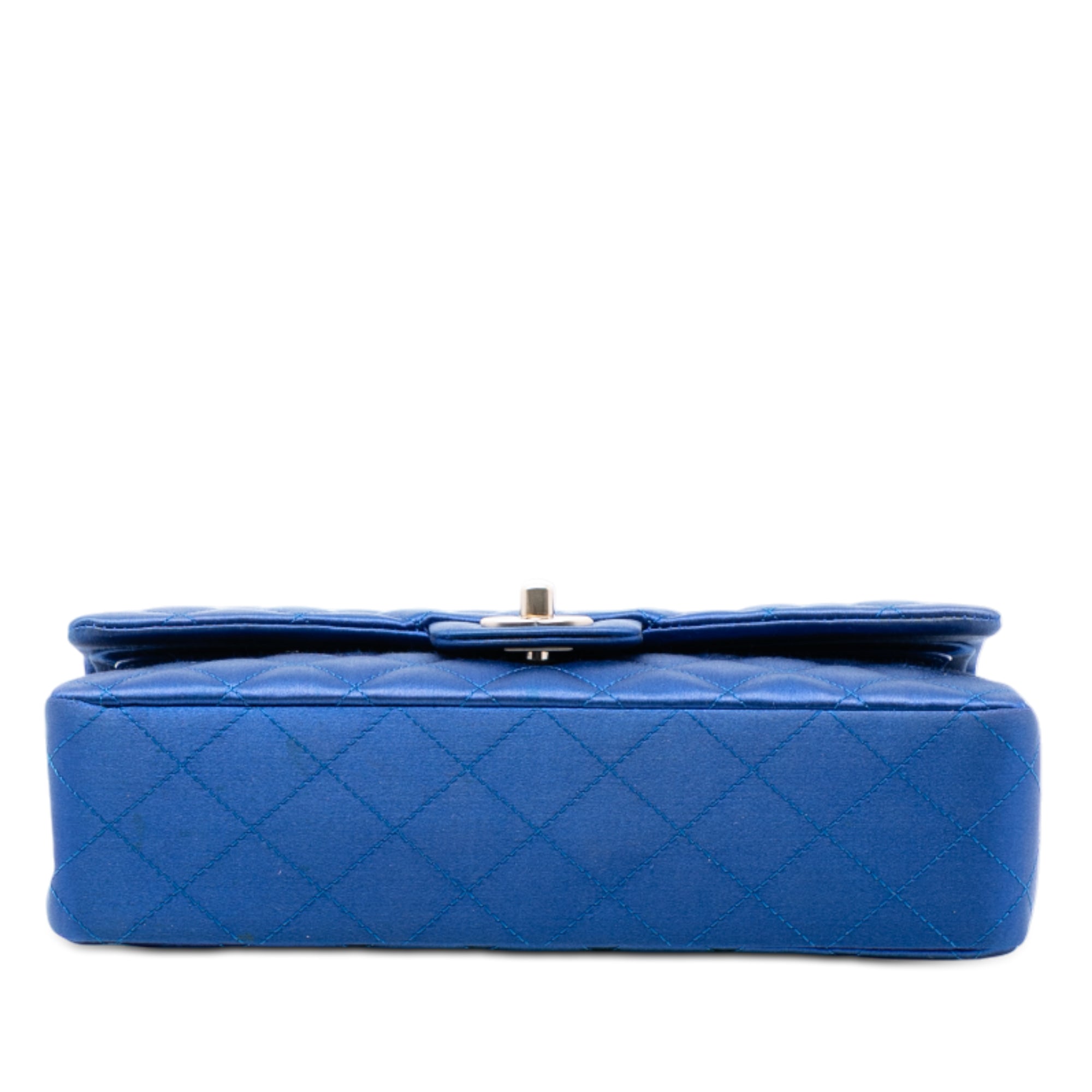 Chanel Medium Classic Satin Double Flap - image 3