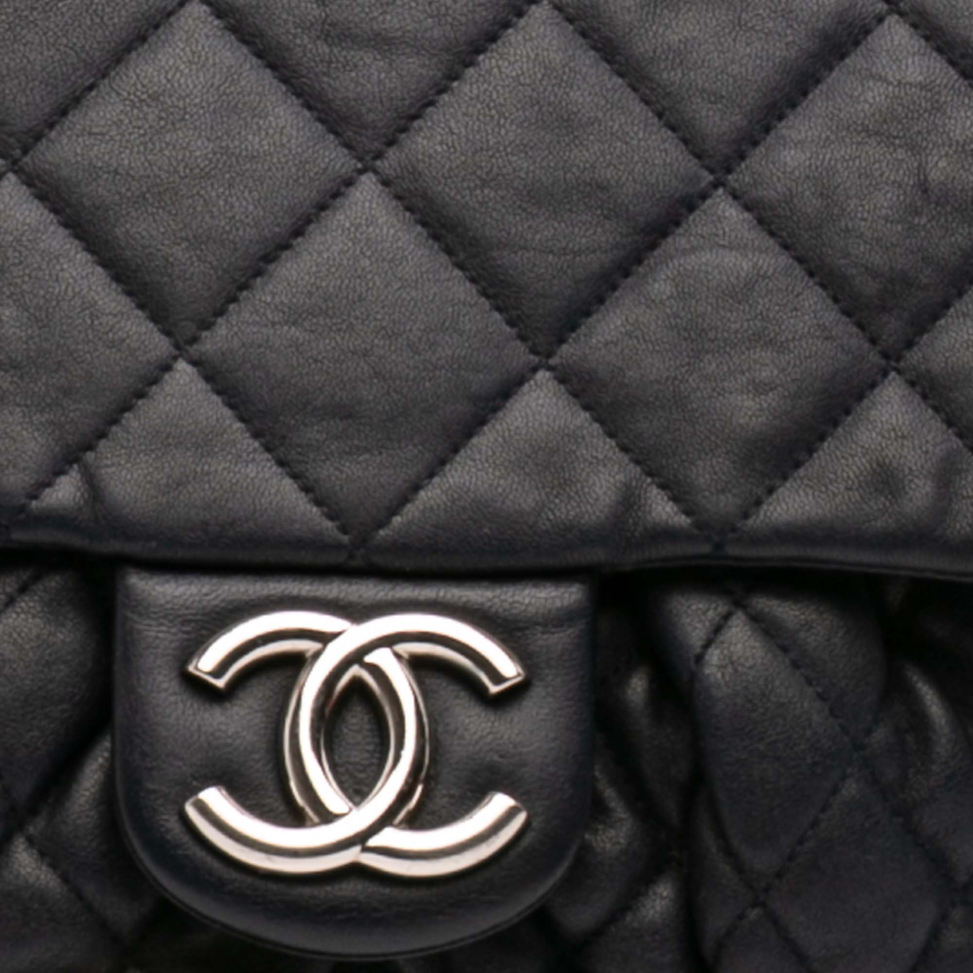 Chanel Large Washed Lambskin Chain Around Flap - image 9