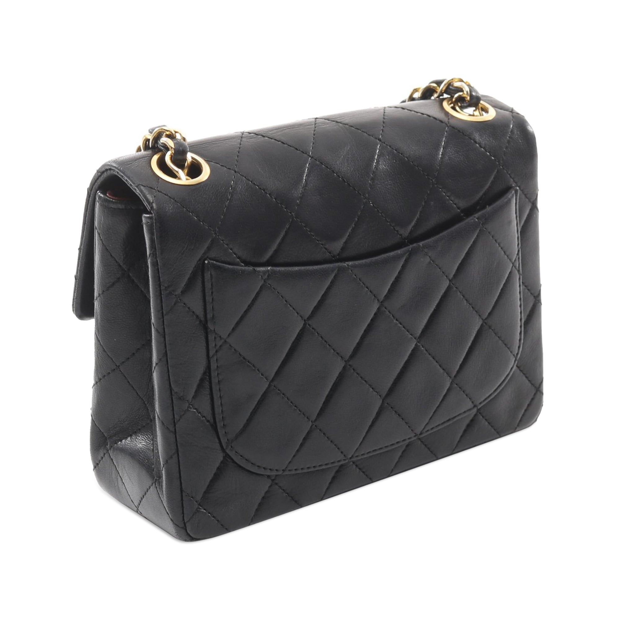 Chanel Mini Square Classic Lambskin Single Flap - image 2