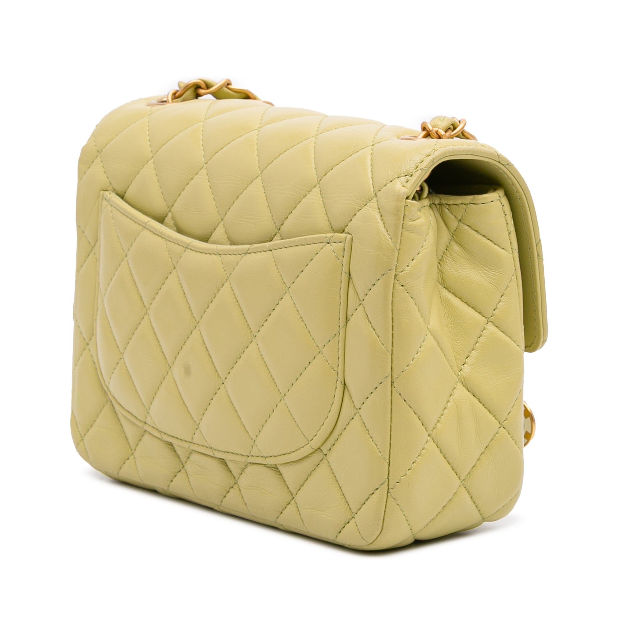 Chanel Mini Square Lambskin Casino Royale Charms Single Flap - image 2