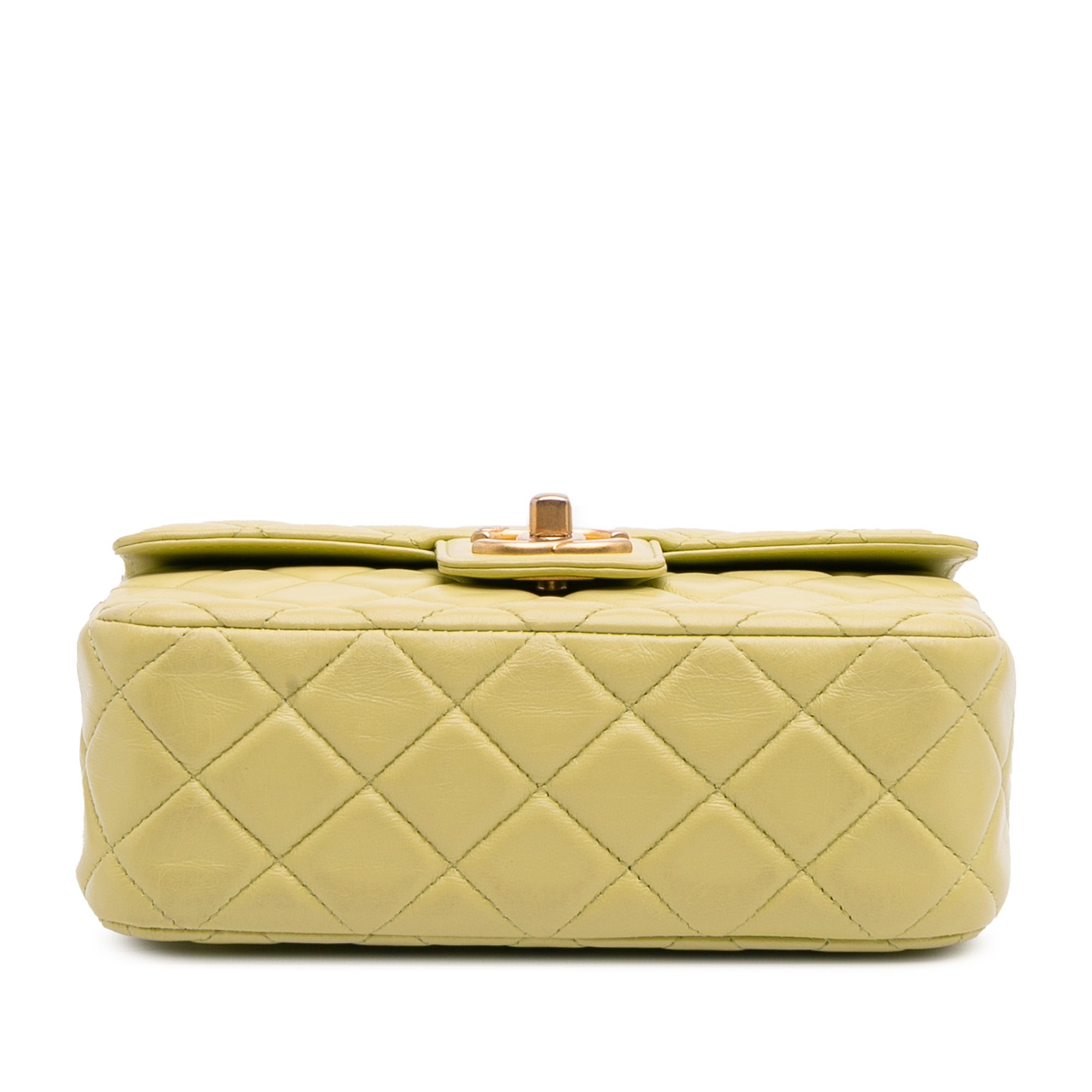 Chanel Mini Square Lambskin Casino Royale Charms Single Flap - image 3