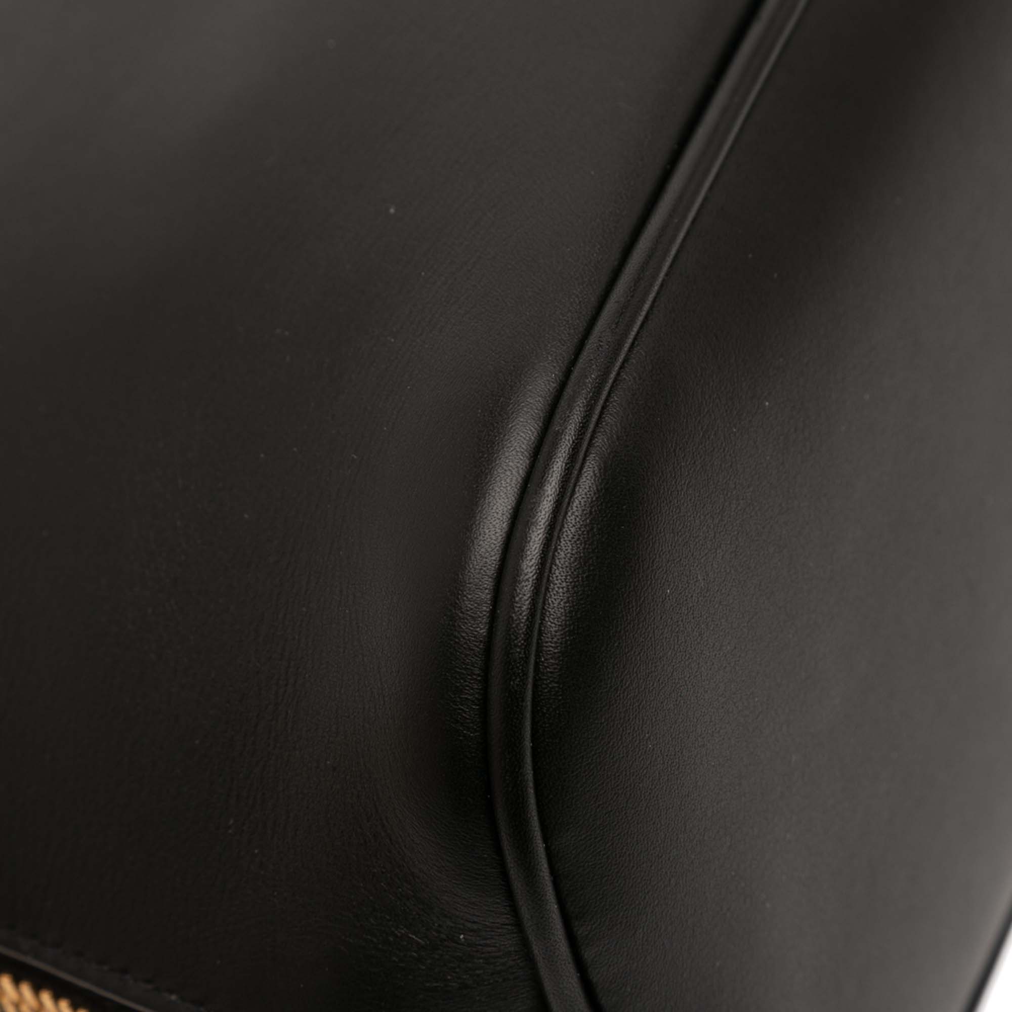 Miu Miu Softy Calfskin Embossed Logo Shoulder Bag - image 8
