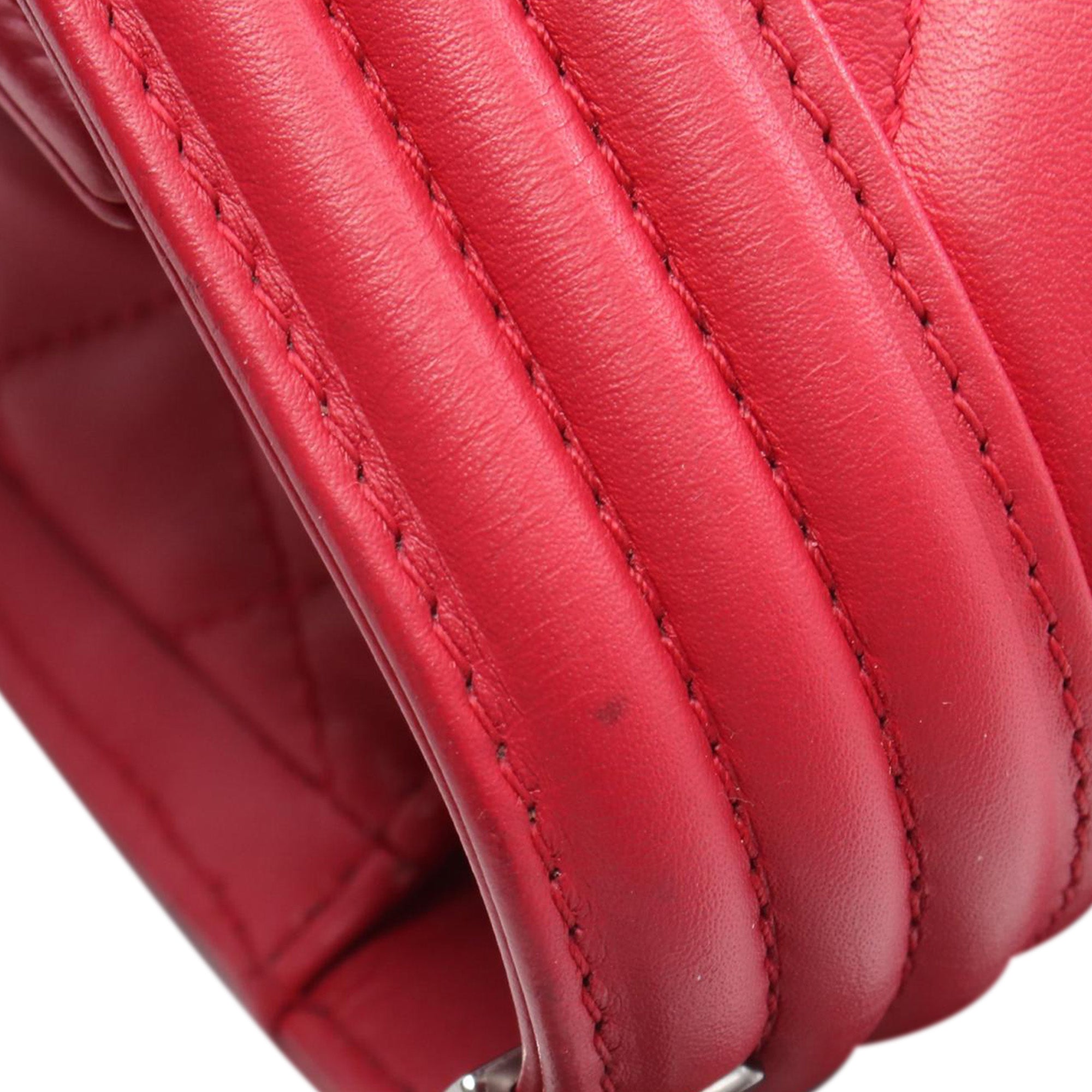 Chanel Old Medium Quilted Lambskin Boy Flap - image 6