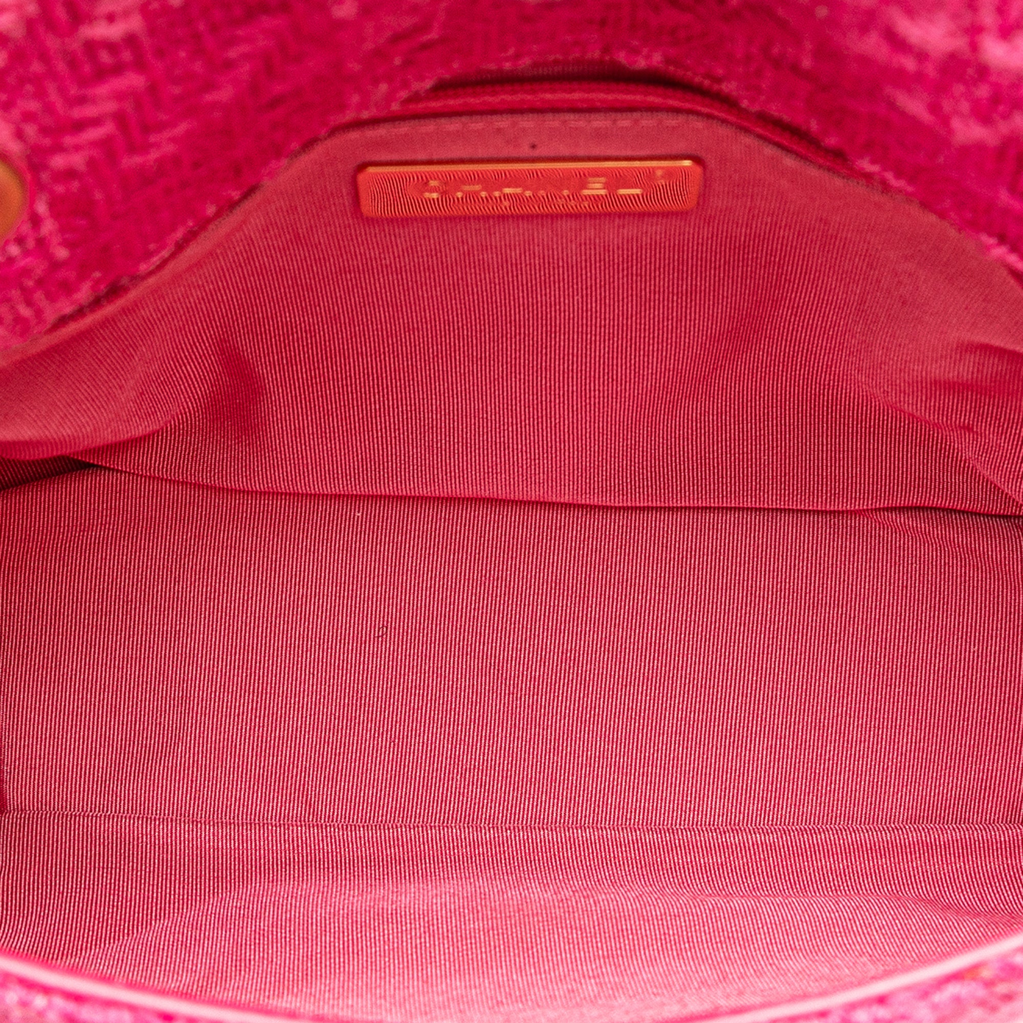 Chanel Wool Tweed Giant Logo Flap - image 5